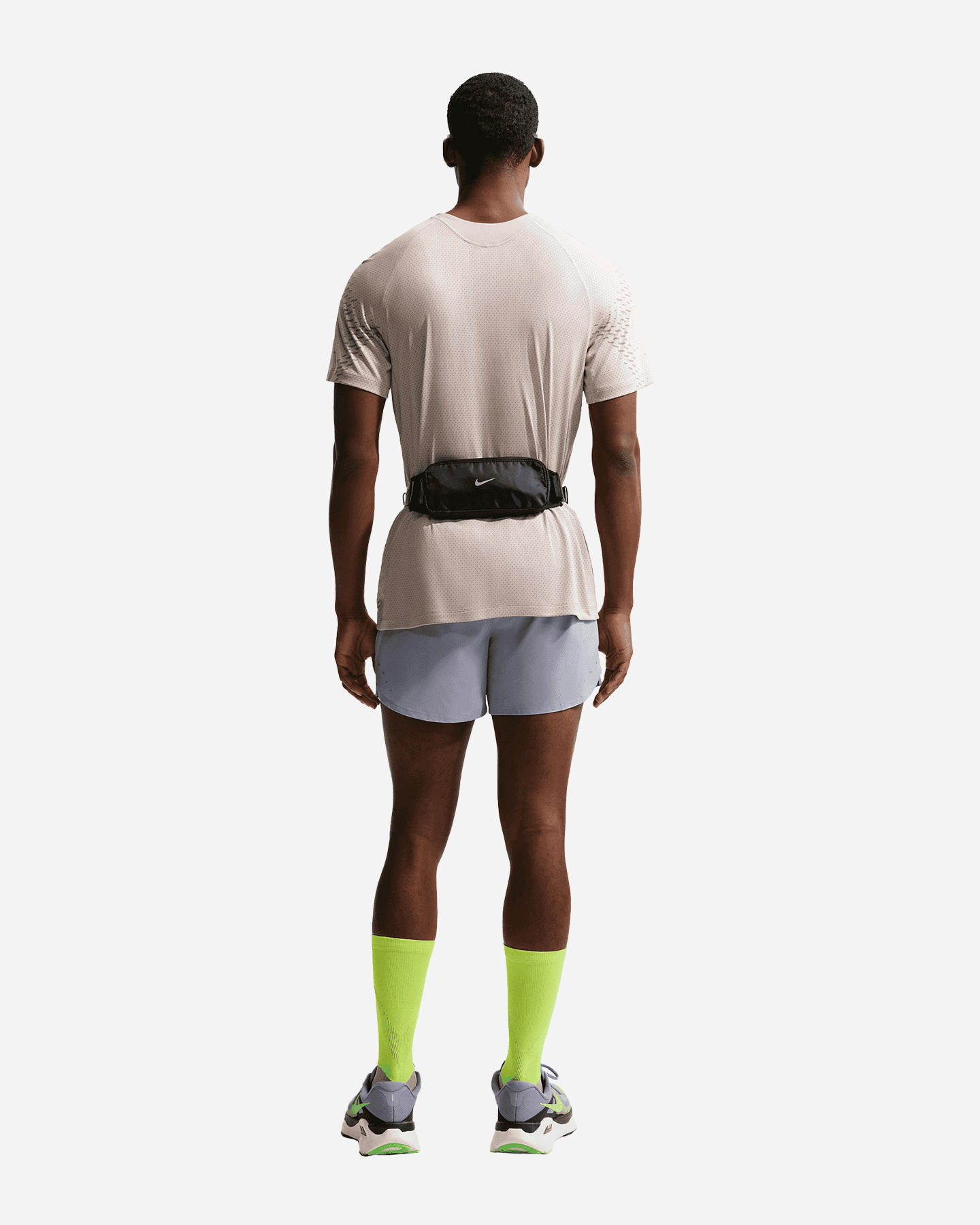 T-shirt running NIKE STRIDE M - Grigio - 2 | Cisalfa Sport