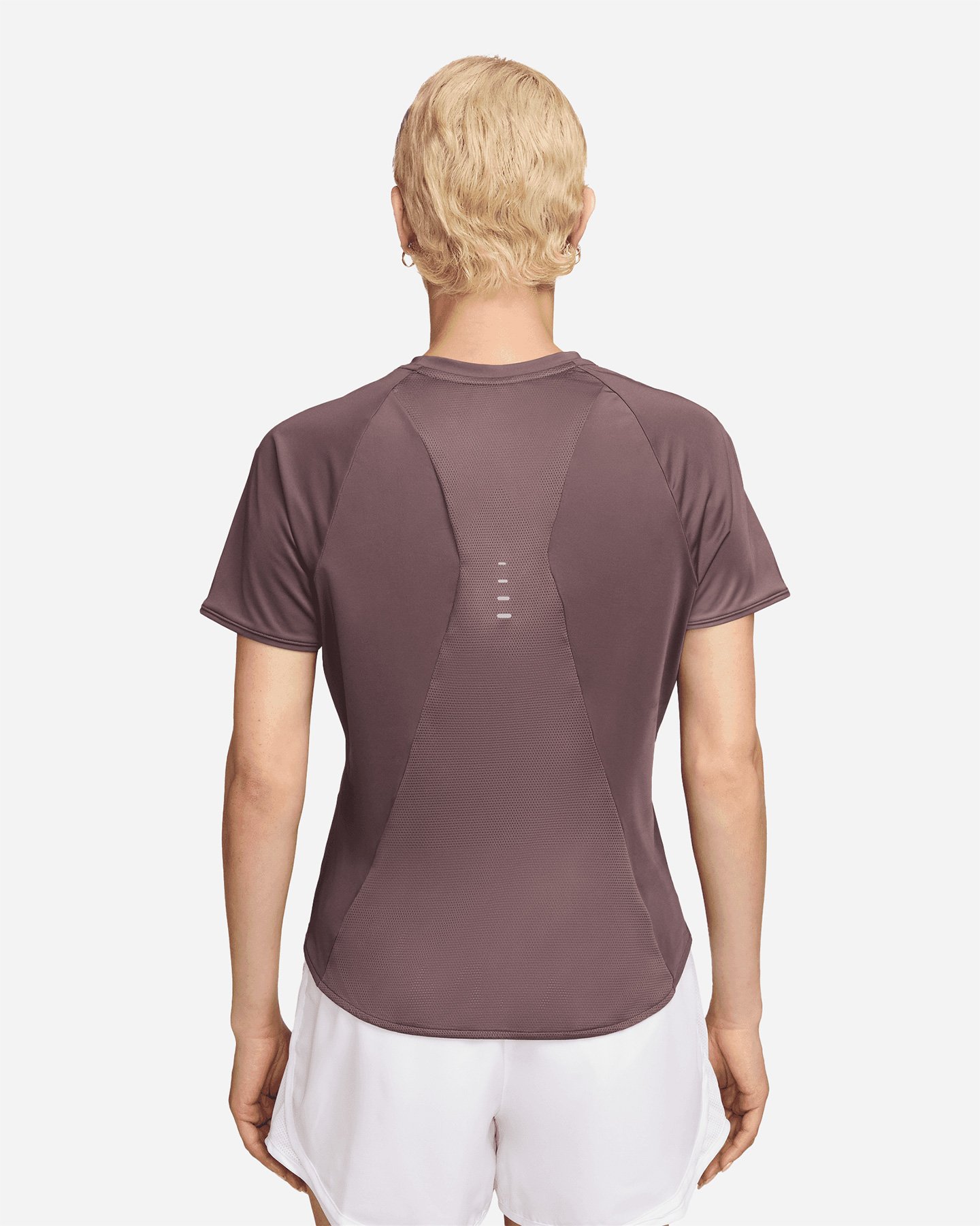 T-shirt running NIKE SWIFT W - Marrone - 1 | Cisalfa Sport