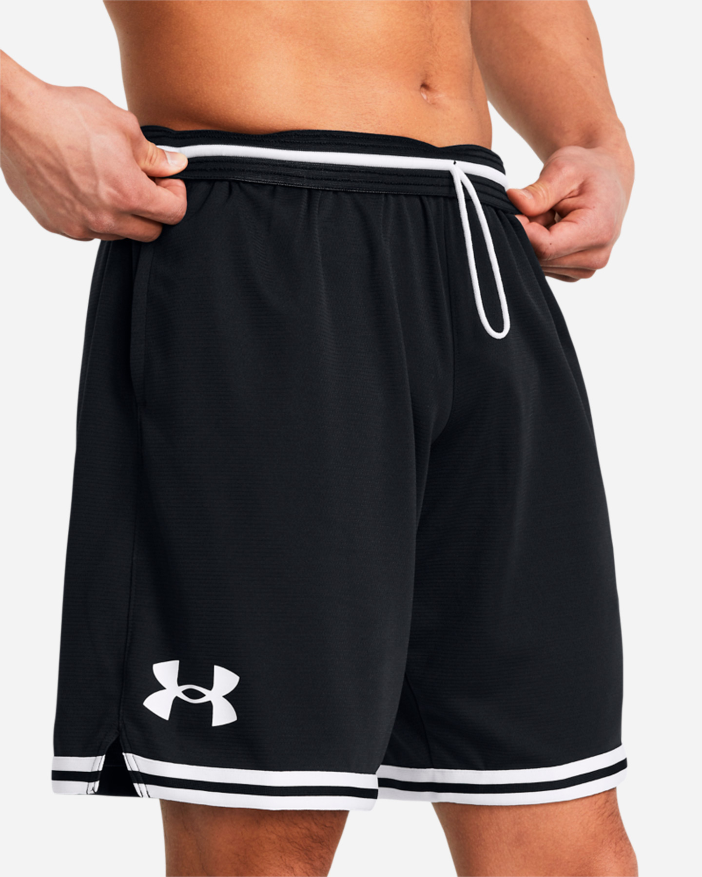 Pantaloncini basket UNDER ARMOUR PERIMETER M - Nero - 4 | Cisalfa Sport