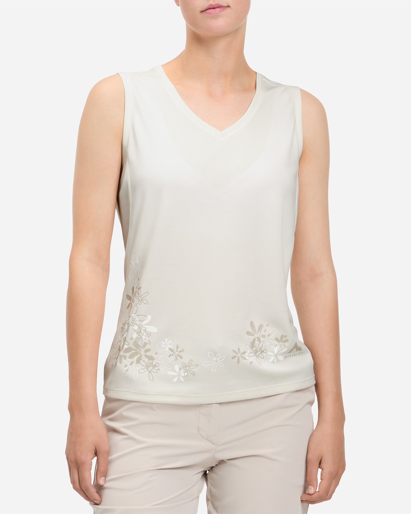 T-shirt MCKINLEY COLUSSY W - Beige - 1 | Cisalfa Sport