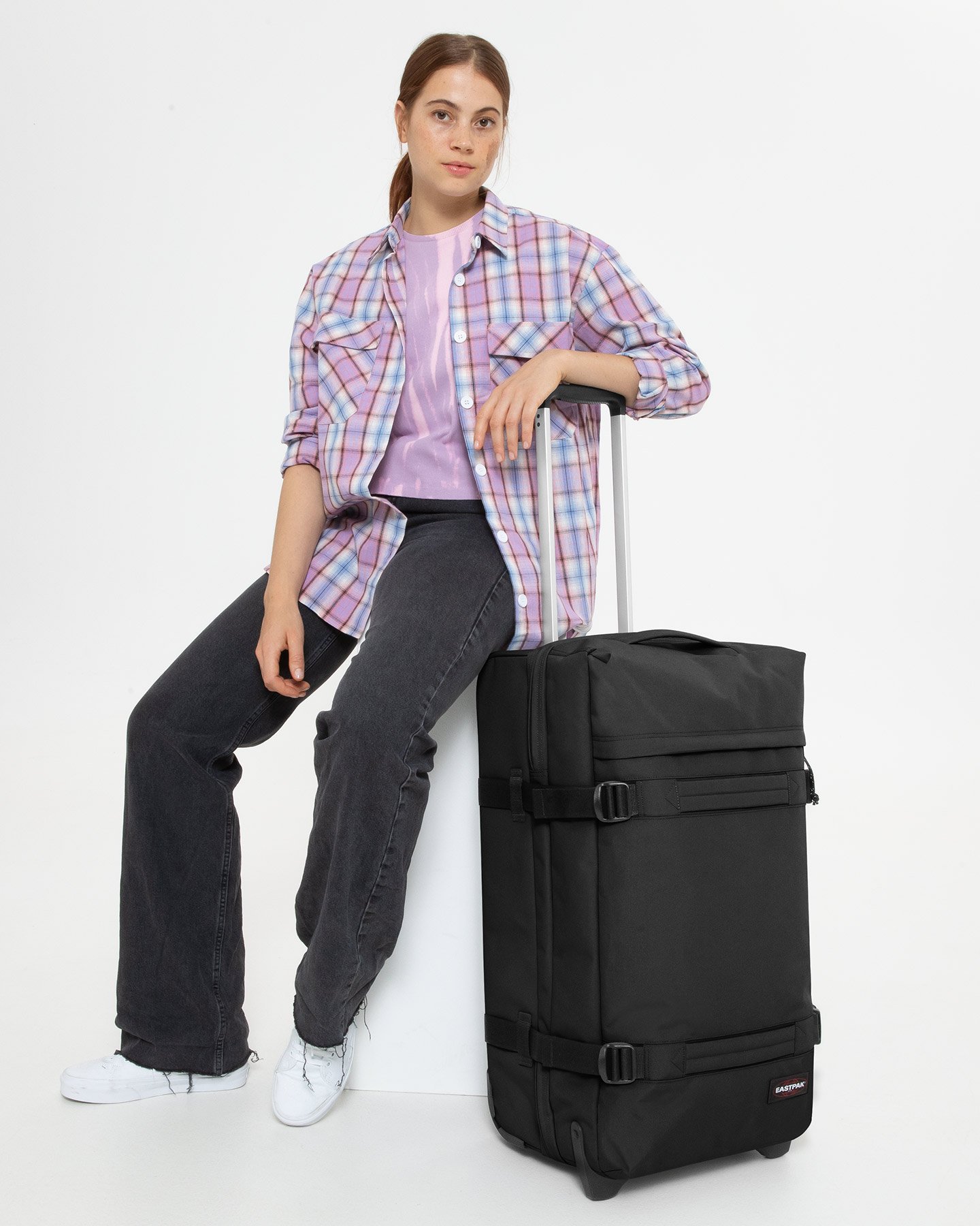 Trolley EASTPAK TRANSIT'R M - Nero - 3 | Cisalfa Sport