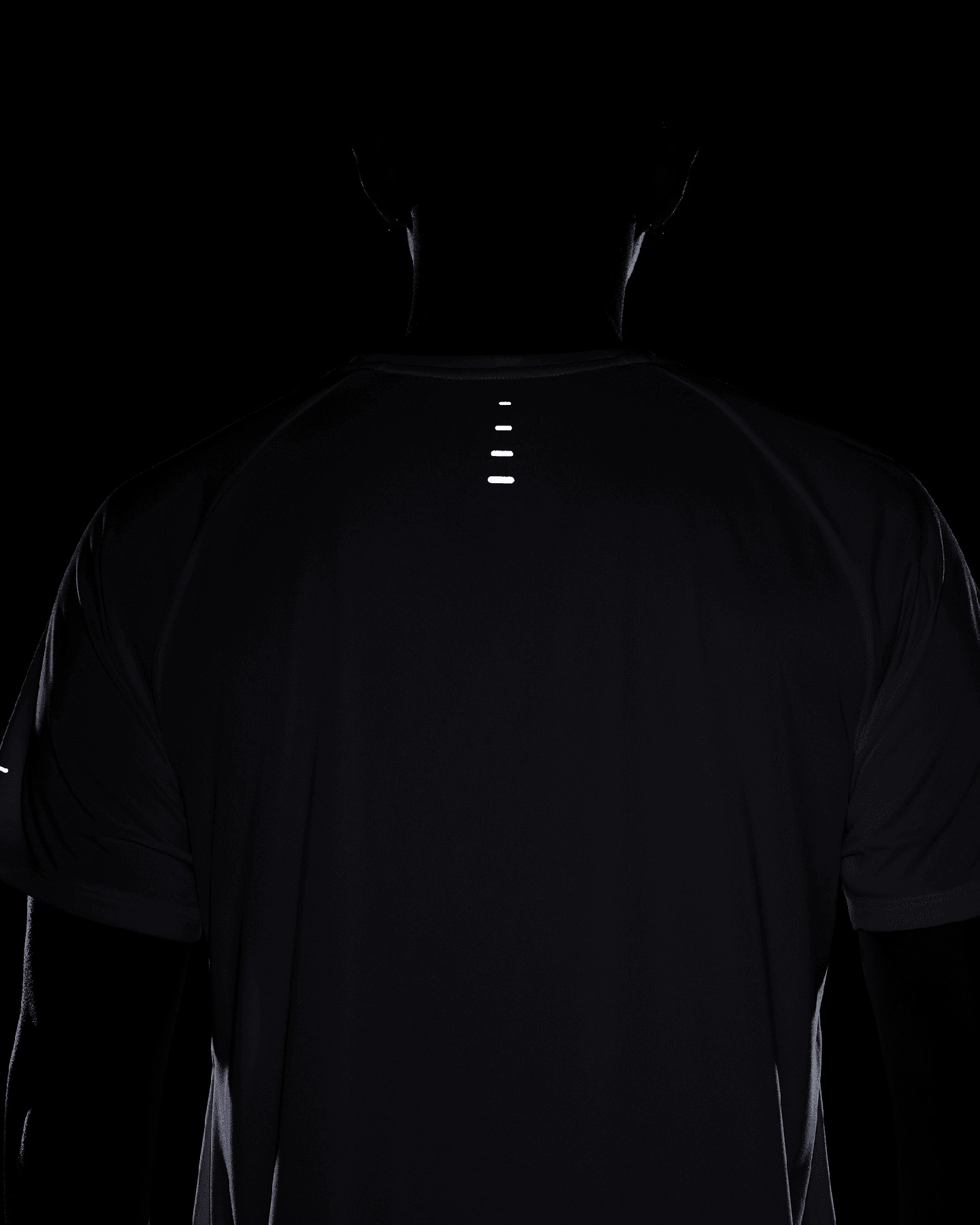 T-shirt running NIKE STRIDE M - Giallo - 7 | Cisalfa Sport