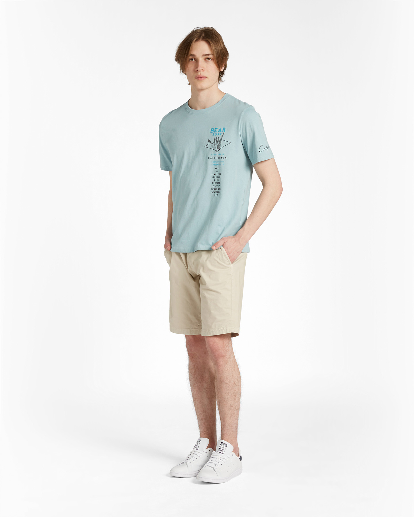 T-shirt BEAR FUTURISITIC TRIBALS M - Azzurro - 1 | Cisalfa Sport