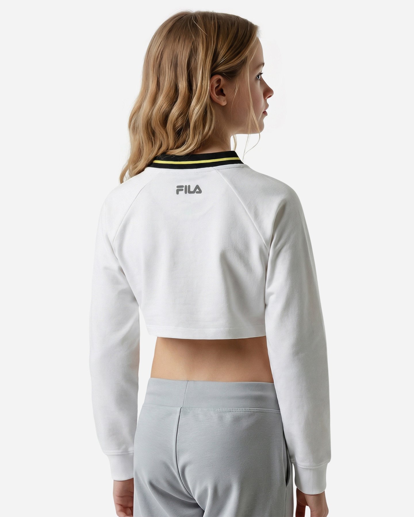 Felpa FILA CONTEMPORARY STREET STYLE JR - Bianco - 3 | Cisalfa Sport