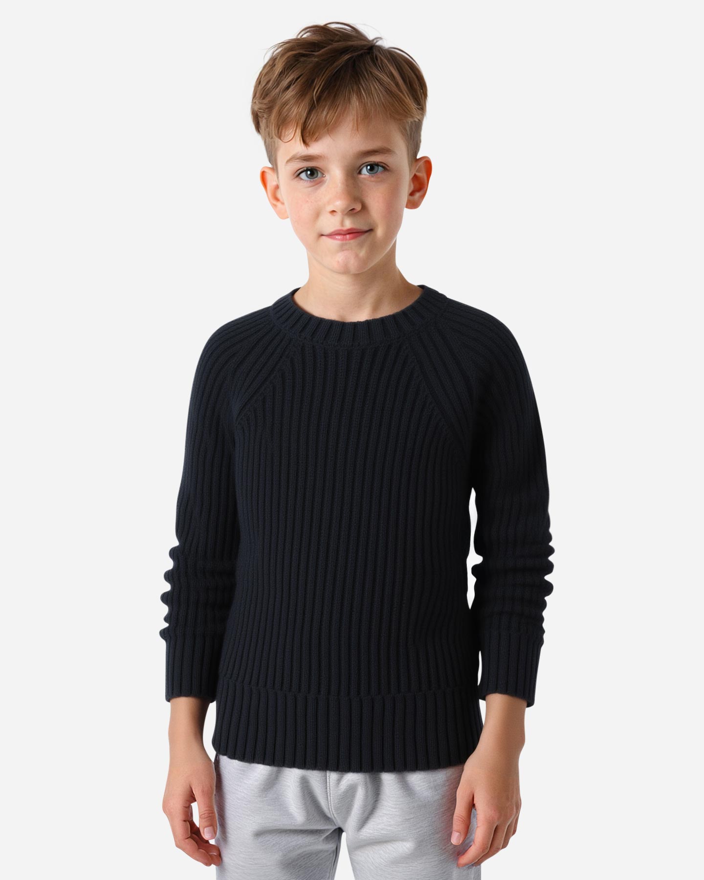 Maglione BEAR ICONIC SMALL LOGO JR - Blu - 1 | Cisalfa Sport