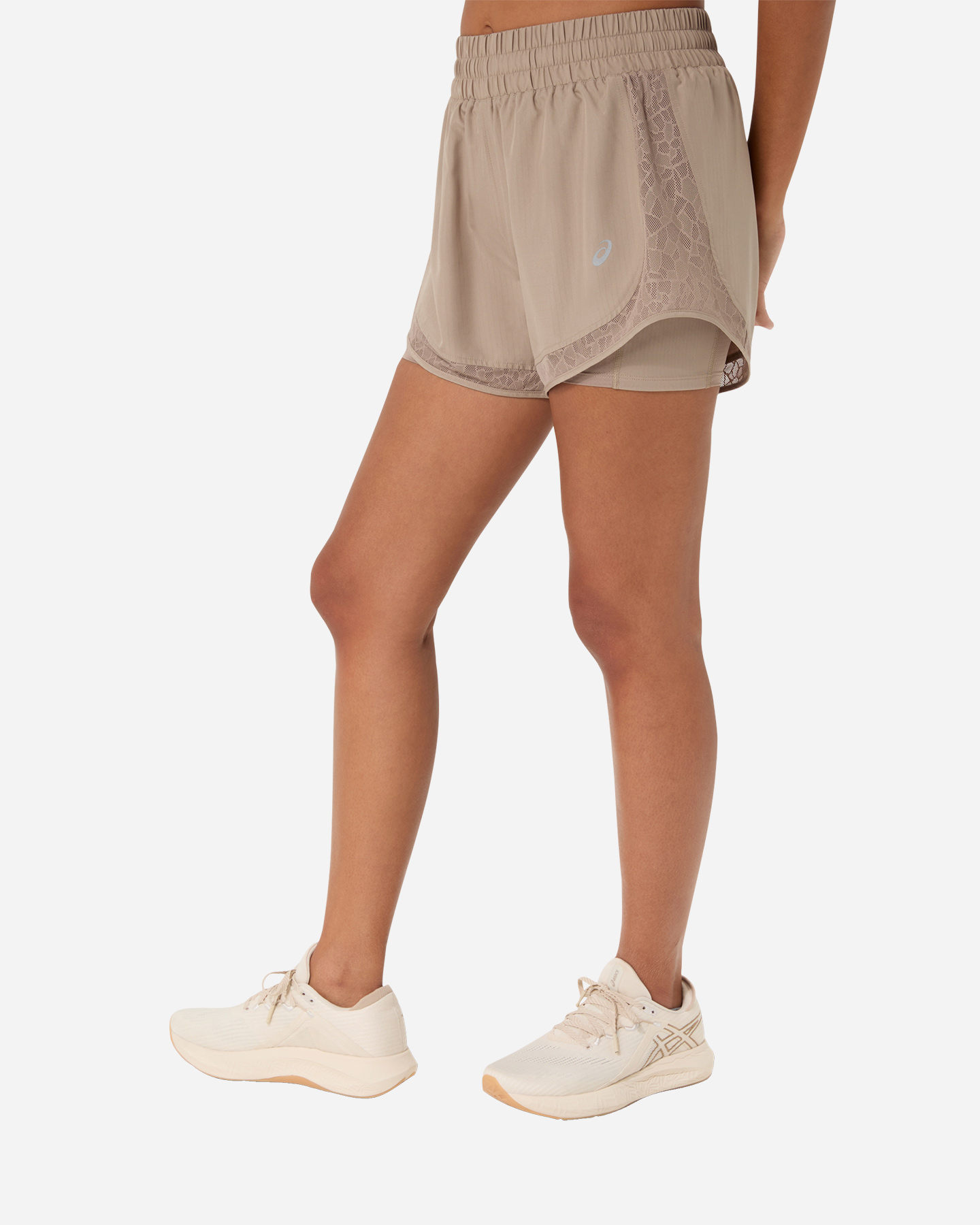 Short running ASICS NAGINO RUN 2IN1 W - Grigio - 2 | Cisalfa Sport