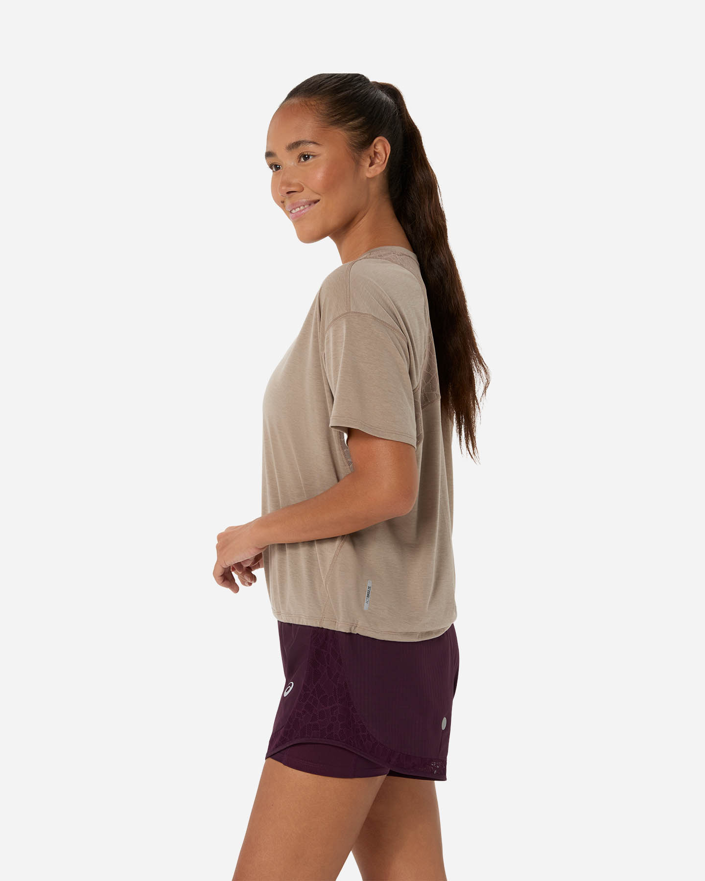 T-shirt running ASICS NAGINO RUN W - Grigio - 2 | Cisalfa Sport