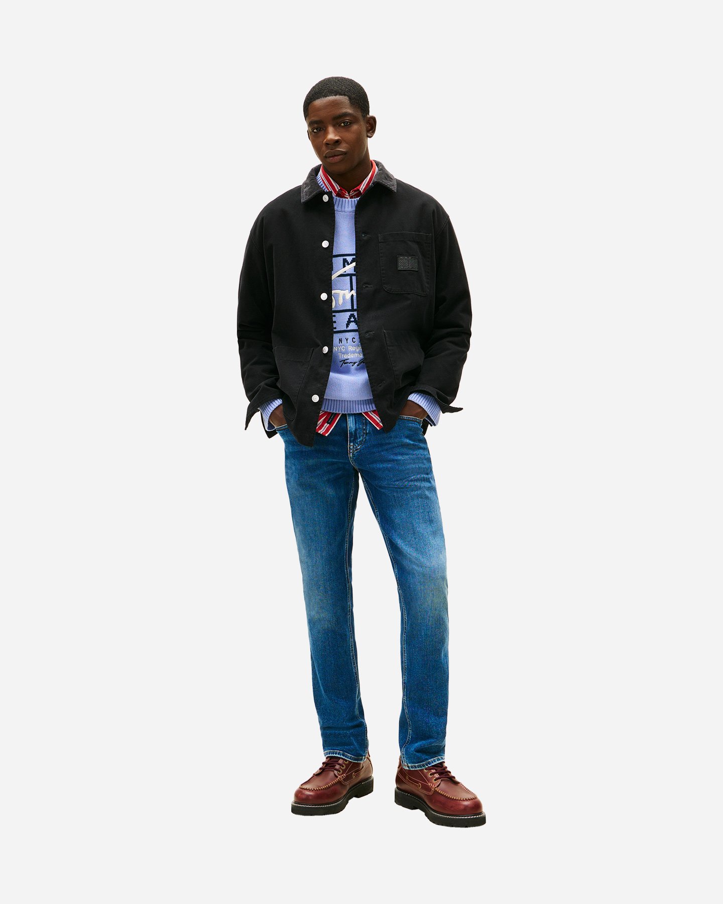 Jeans TOMMY HILFIGER SCANTON SLIM DARK DENIM M - Denim - 2 | Cisalfa Sport