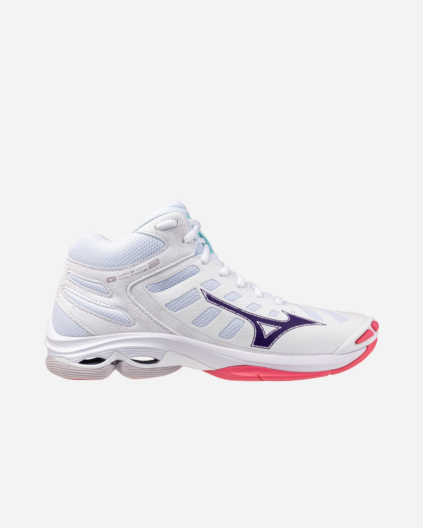 Scarpe volley MIZUNO WAVE VOLTAGE 2 MID W - Bianco - 0 | Cisalfa Sport