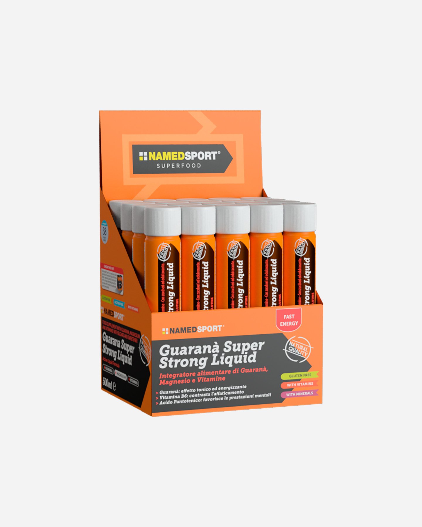 Integratore vitamine NAMED SPORT GUARANA' SUPER STRONG LIQUID  - Color mix - 0 | Cisalfa Sport