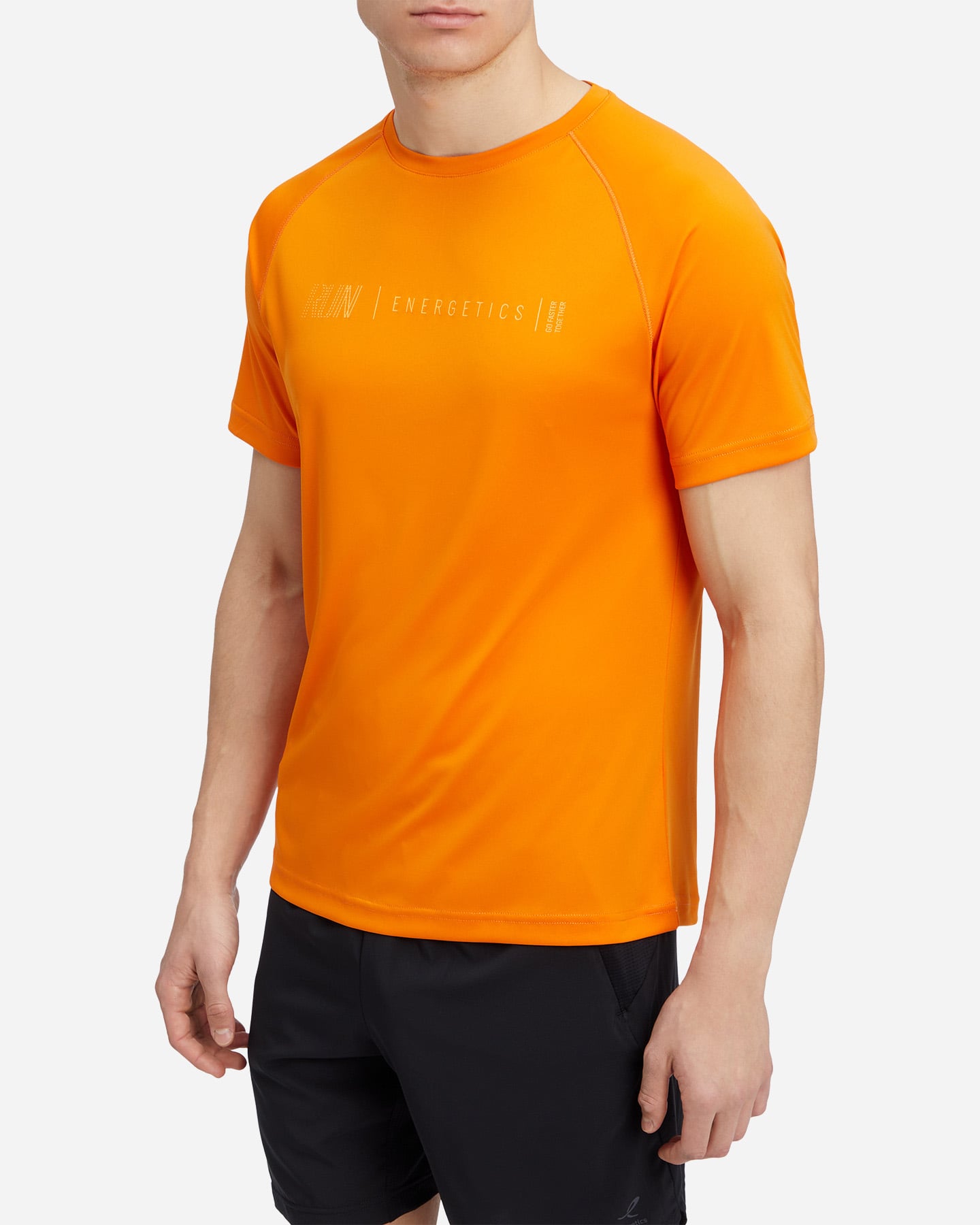 T-shirt running ENERGETICS BUENO M - Arancione - 1 | Cisalfa Sport