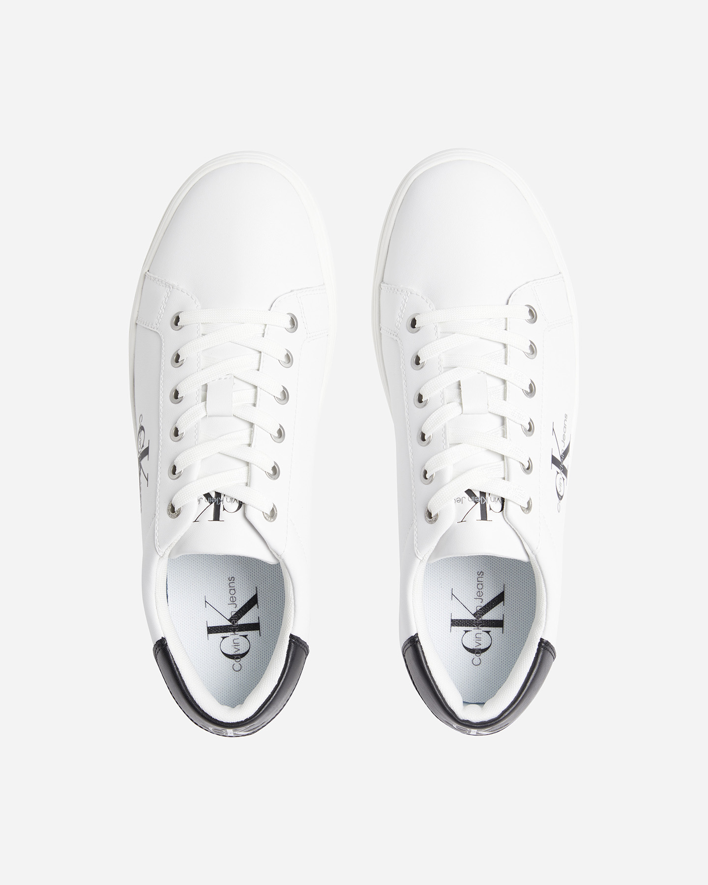 Scarpe sneakers CALVIN KLEIN JEANS CLASSIC CUPSLOW LACEUP LTH M - 9 | Cisalfa Sport