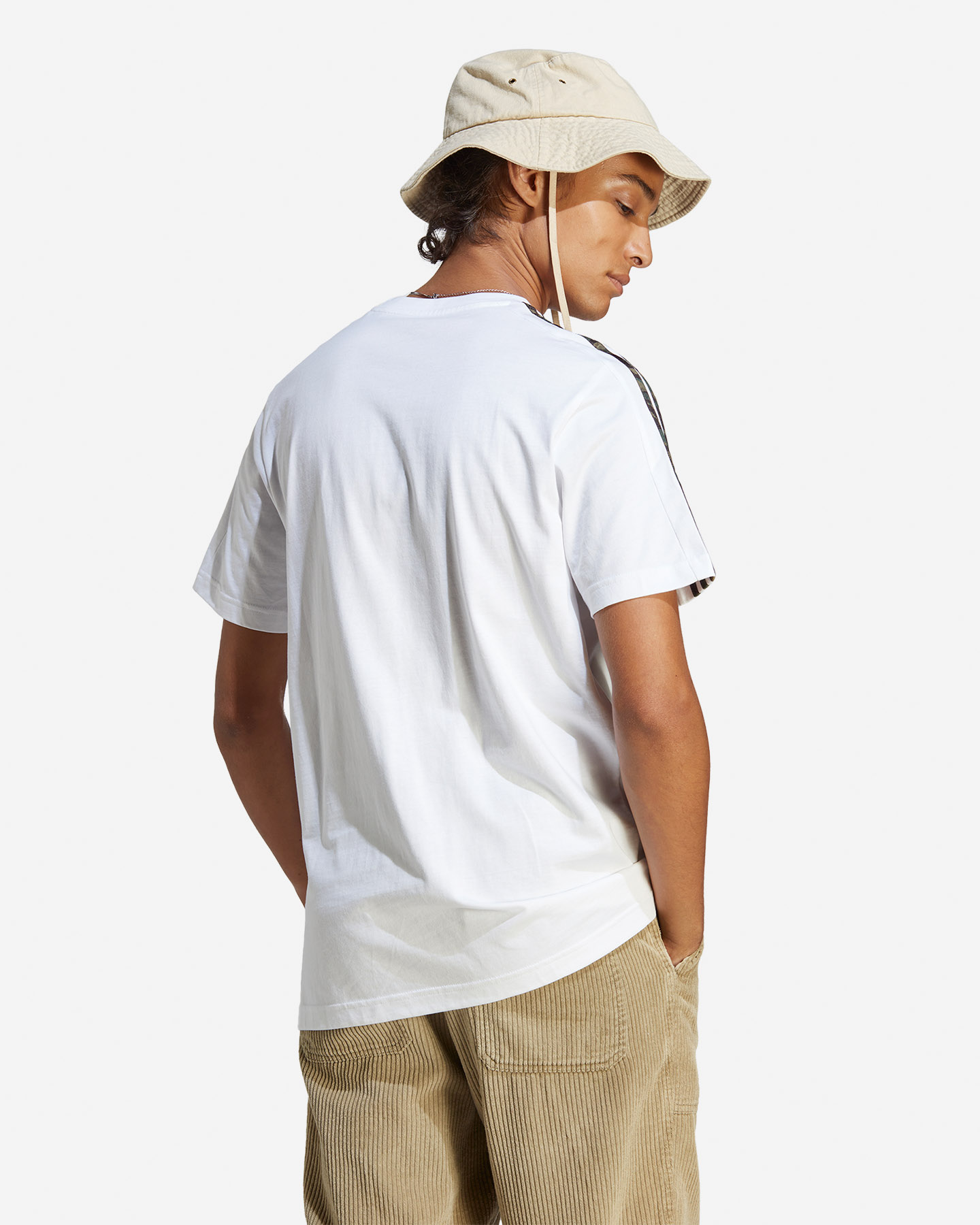 T-shirt ADIDAS 3STRIPES M - Bianco - 3 | Cisalfa Sport