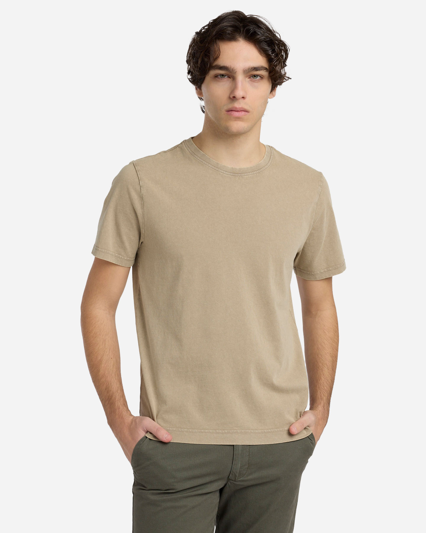 T-shirt DACK'S ESSENTIAL M - Beige - 1 | Cisalfa Sport