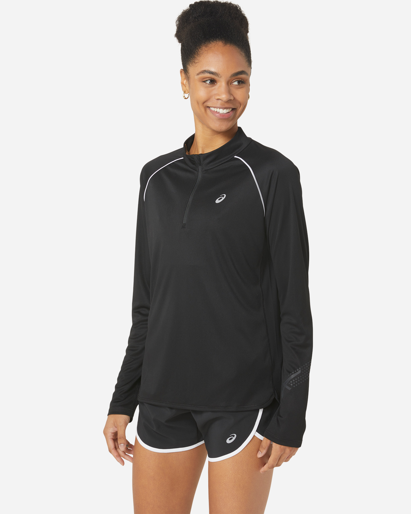 Maglia running ASICS ICON W - Nero - 2 | Cisalfa Sport