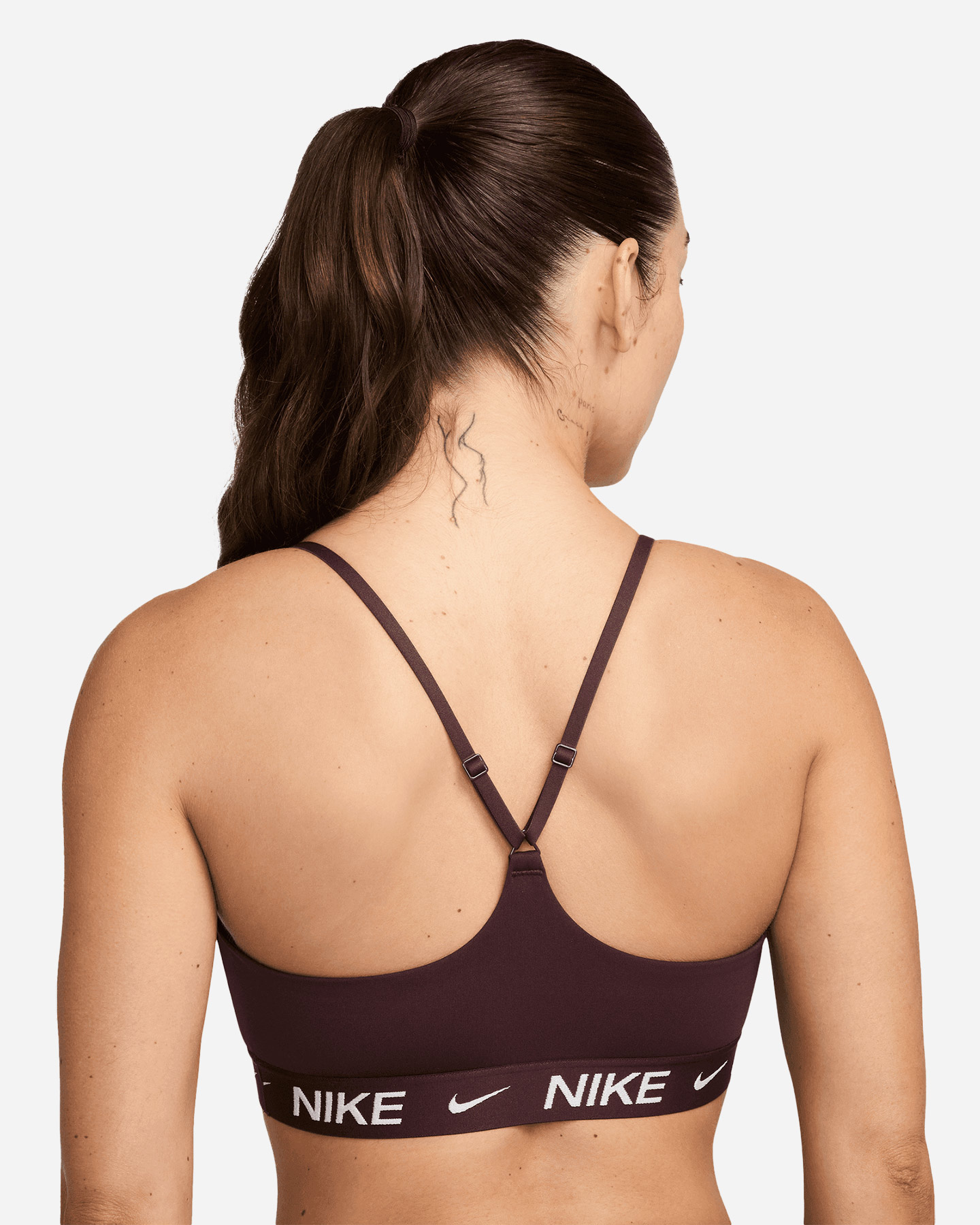 Bra training NIKE INDY LS W - Rosso - 2 | Cisalfa Sport