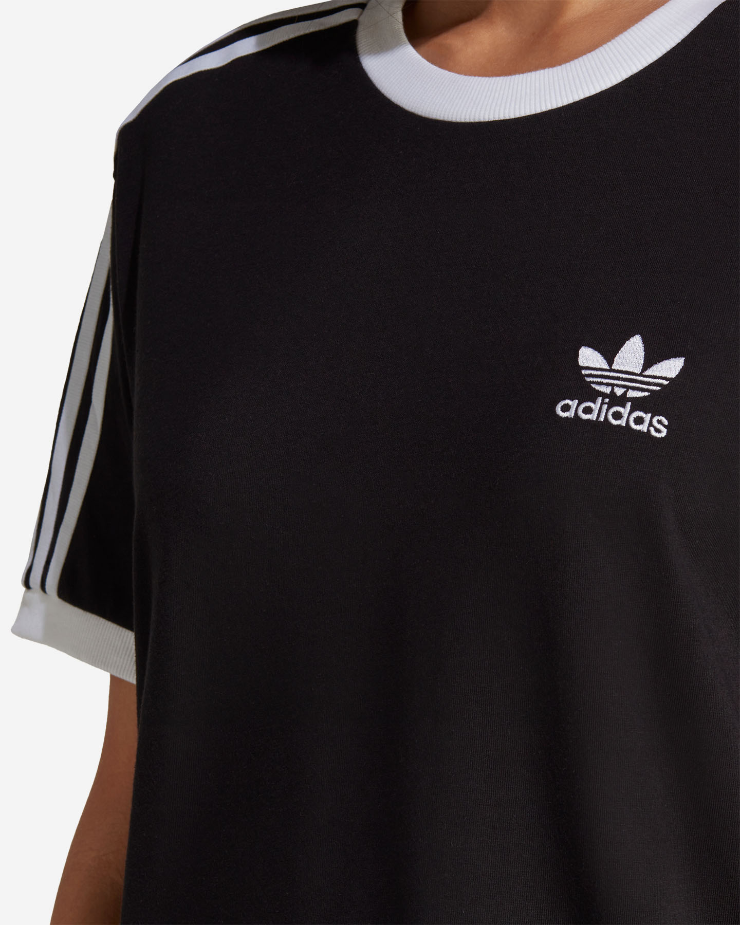 T-shirt ADIDAS ORIGINAL 3STRIPES W - Nero - 3 | Cisalfa Sport