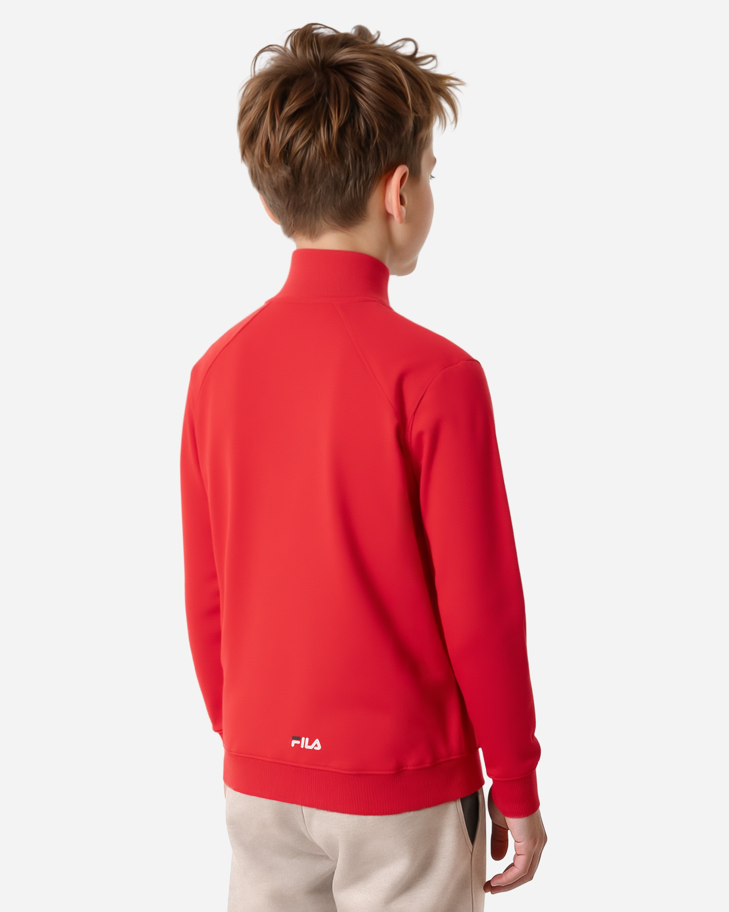 Felpa FILA CONTEMPORARY STREET STYLE JR - Rosso - 3 | Cisalfa Sport