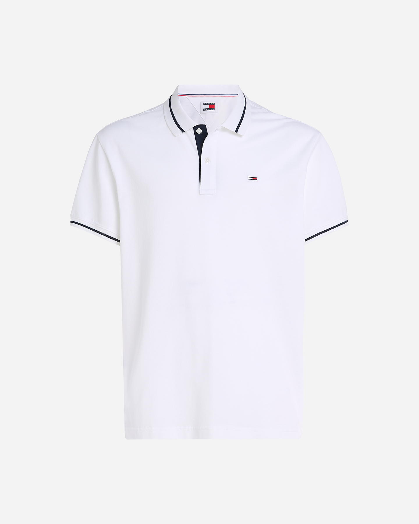 Polo TOMMY HILFIGER TIPPING M - Bianco - 0 | Cisalfa Sport