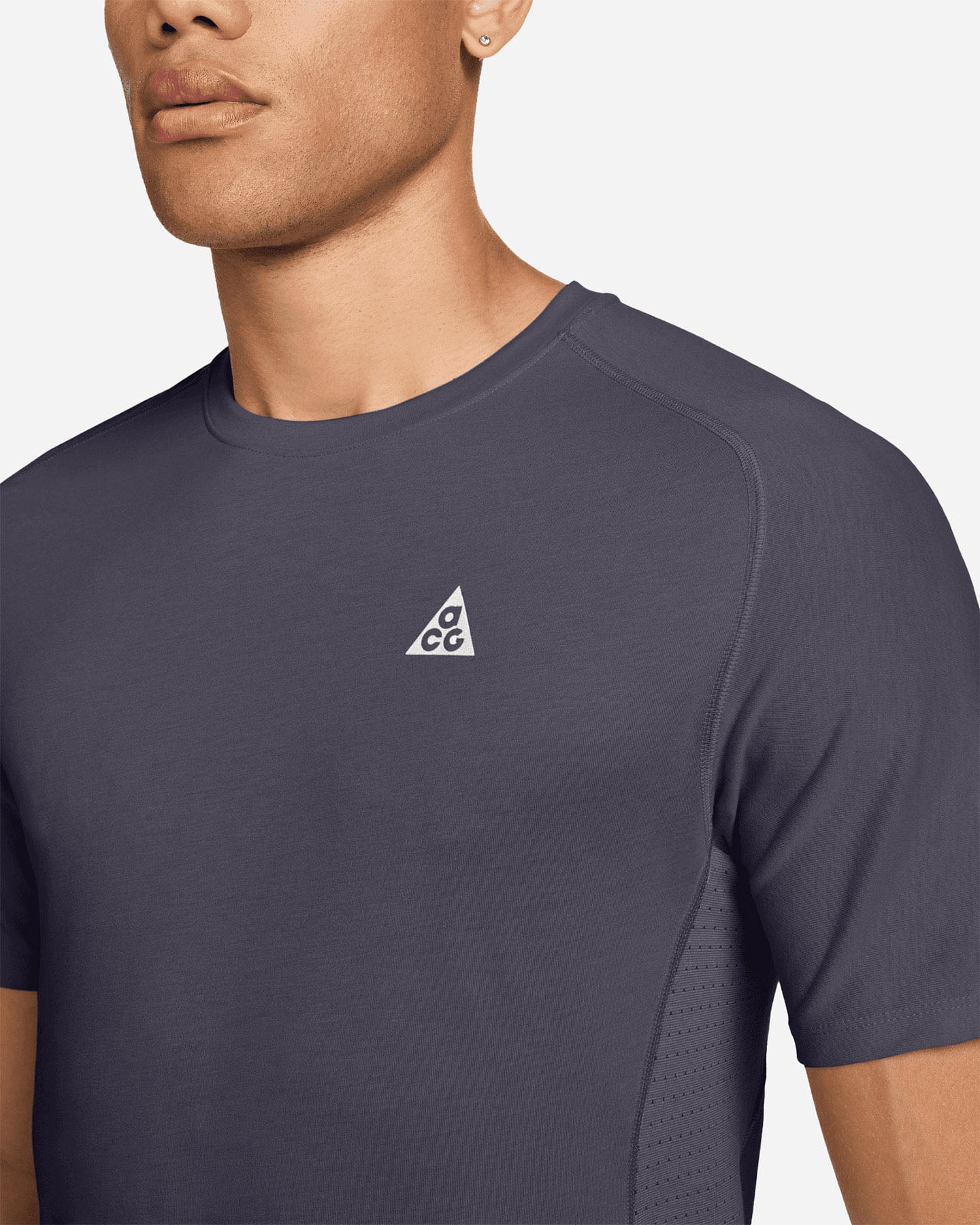 T-shirt running NIKE ACG M - Nero - 2 | Cisalfa Sport
