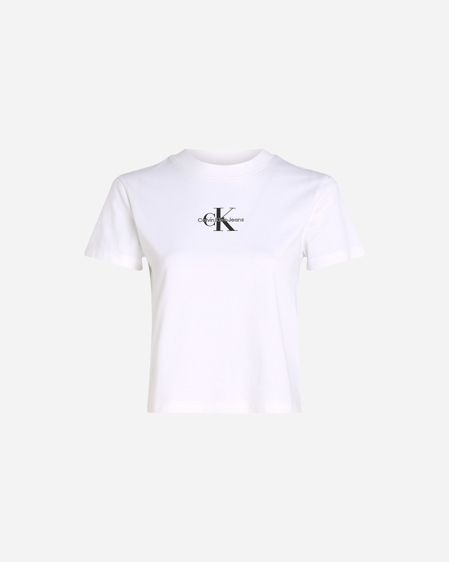 T-shirt CALVIN KLEIN JEANS SLIM MONOGRAM W - Bianco - 0 | Cisalfa Sport