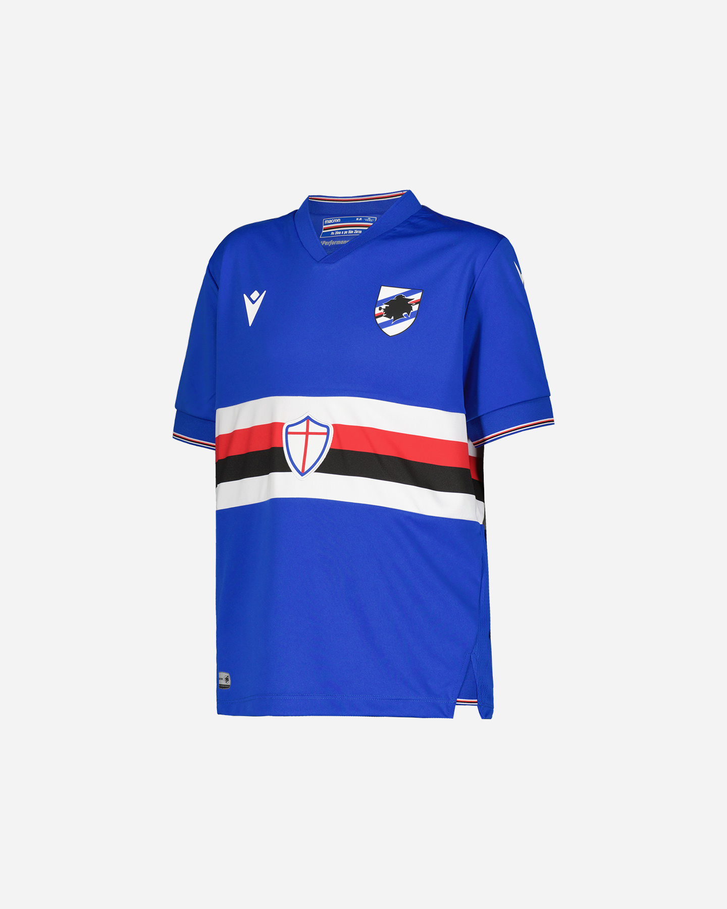 Maglia calcio ufficiale MACRON SAMPDORIA HOME 22-23 JR - 0 | Cisalfa Sport