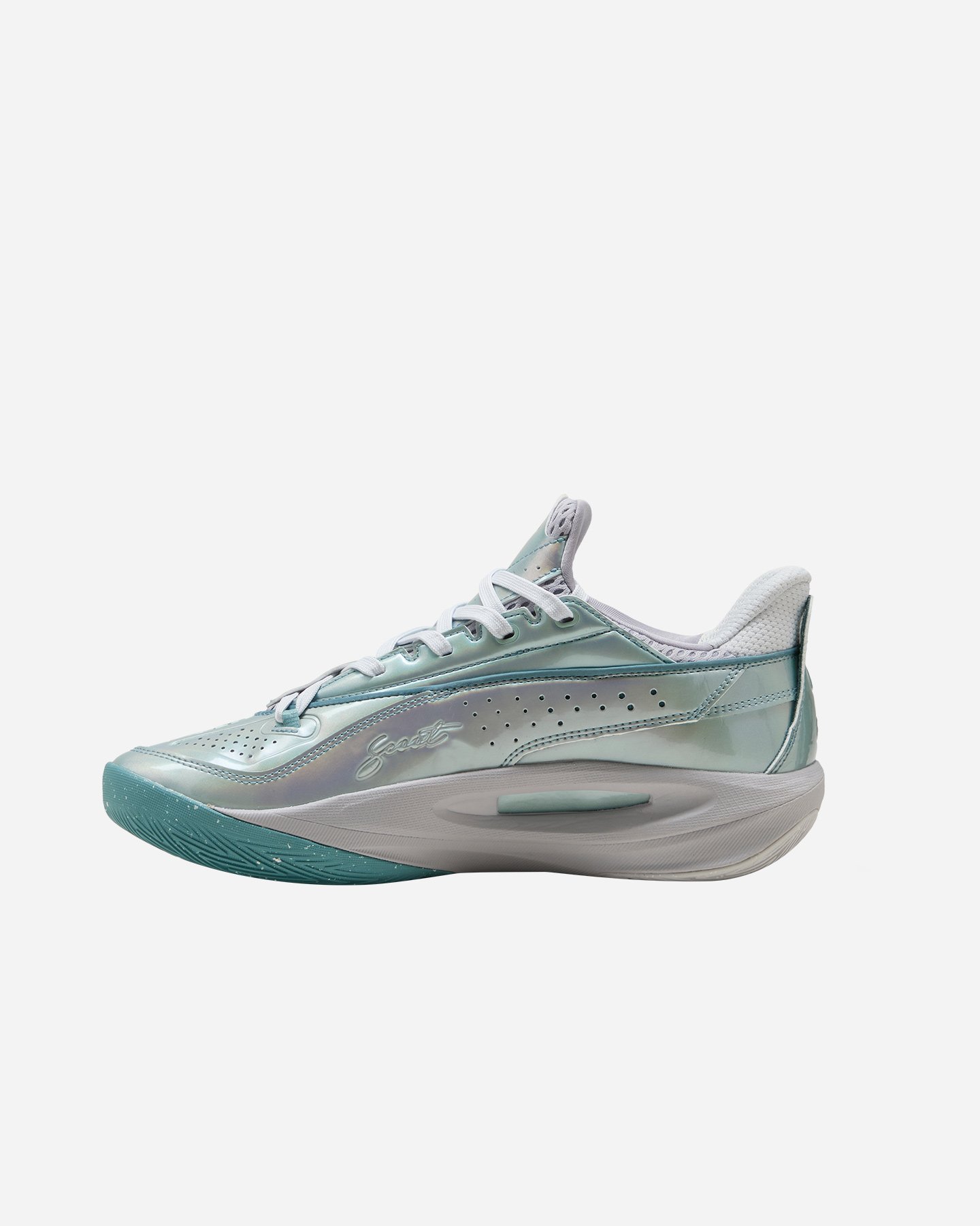 Scarpe basket PUMA SCOOT ZEROS III M - Verde - 3 | Cisalfa Sport