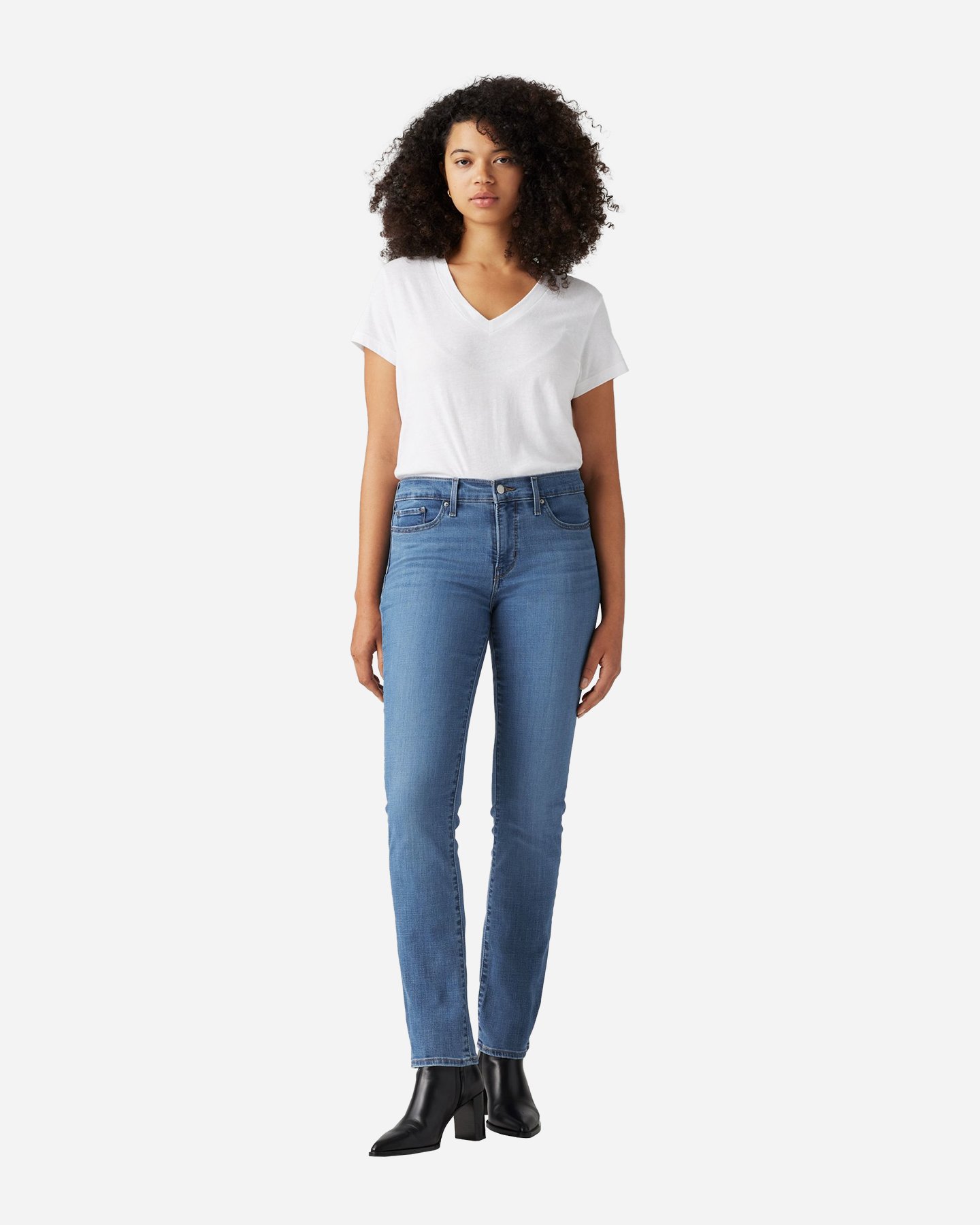 Jeans LEVI'S SHAPING STRAIGHT 314 L32 W - Blu - 1 | Cisalfa Sport