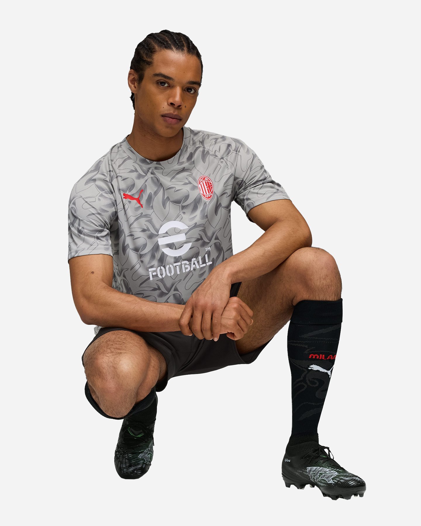 Maglia calcio ufficiale PUMA MILAN PREMATCH 25-26 M - Color mix - 5 | Cisalfa Sport