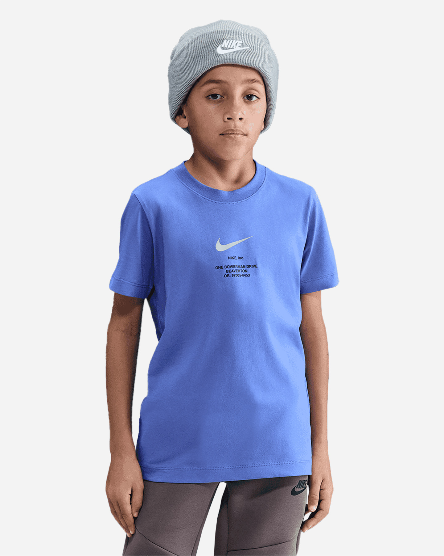 T-shirt NIKE PRINT BACK COMET JR - Blu royal - 0 | Cisalfa Sport