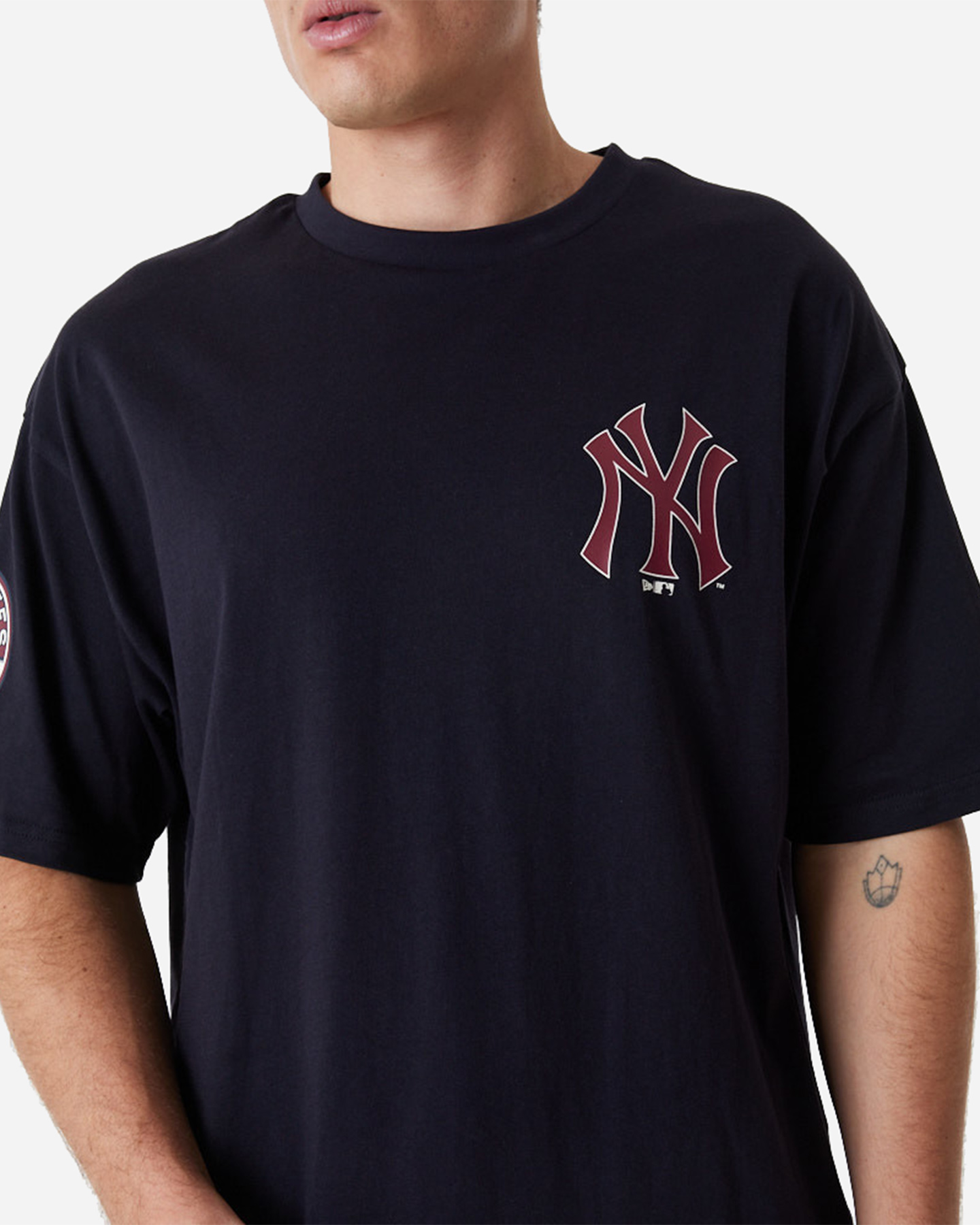 T-shirt NEW ERA MLB LARGE LOGO NEW YORK YANKEES M - Blu Navy - 3 | Cisalfa Sport