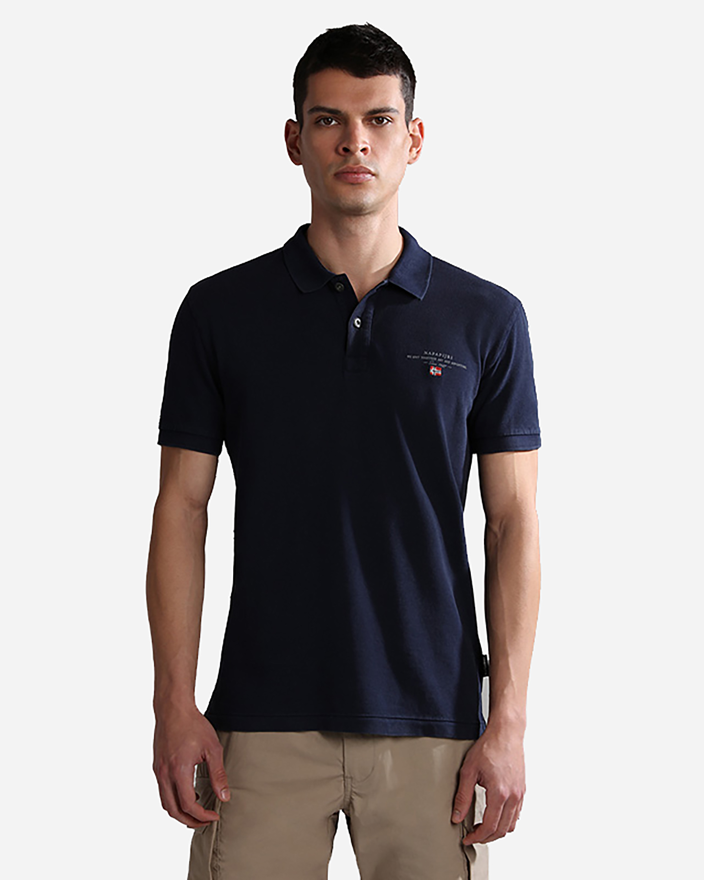 Polo NAPAPIJRI ELBAS 4 M - Blu - 0 | Cisalfa Sport
