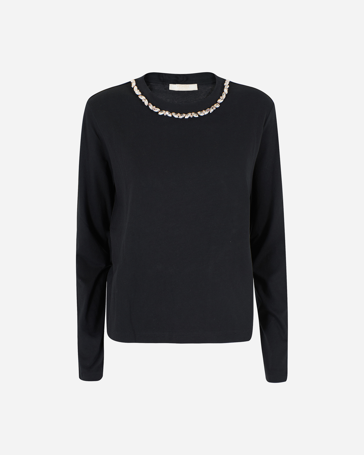 T-shirt YES ZEE STRASS W - Nero - 0 | Cisalfa Sport