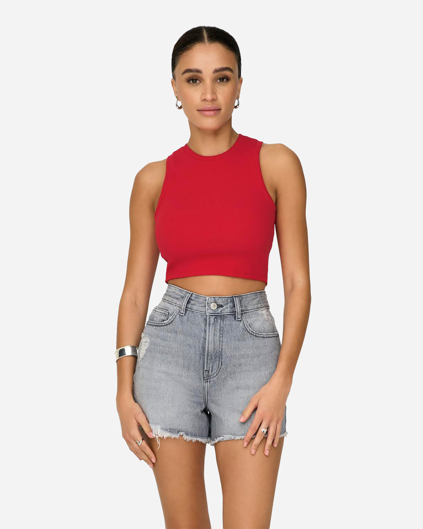 Canotta ONLY VILMA W - Rosso - 2 | Cisalfa Sport