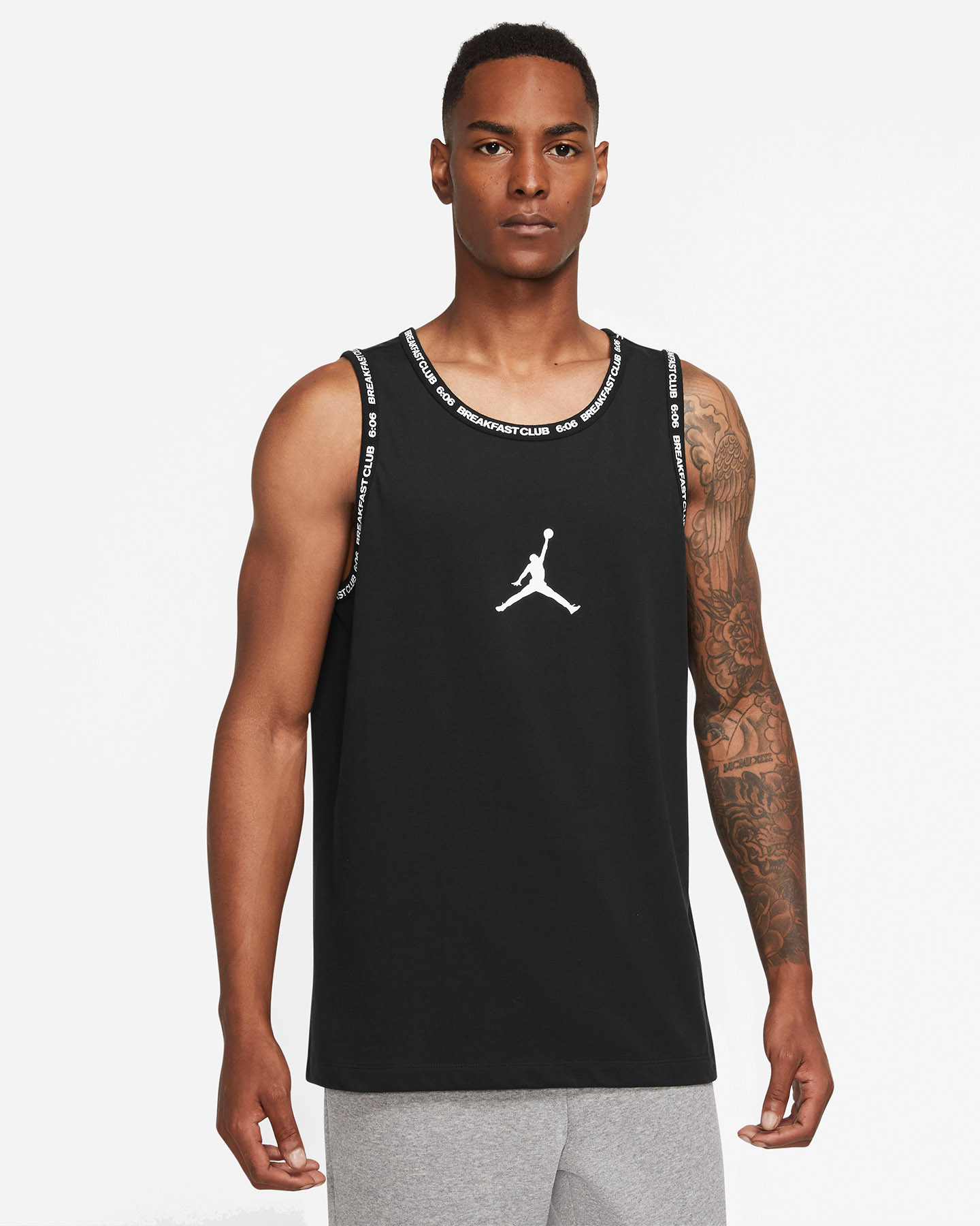 Maglia basket NIKE JORDAN SPORT BREAKFASTCLUB GFX M - Nero - 0 | Cisalfa Sport