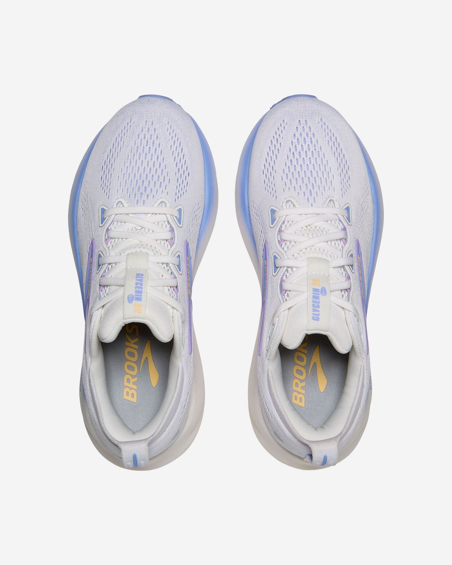 Scarpe running BROOKS GLYCERIN 22 W - Bianco - 3 | Cisalfa Sport