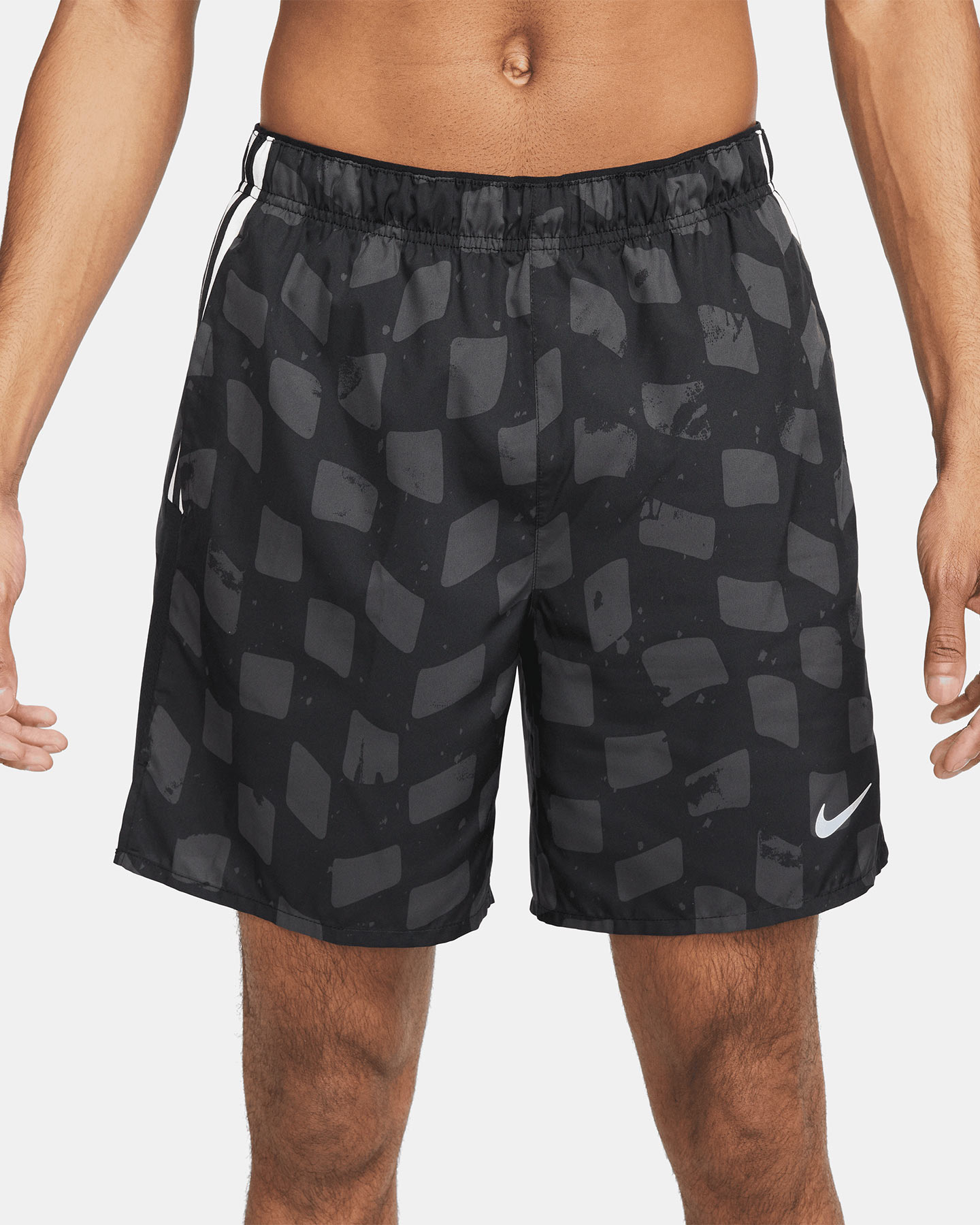 Short running NIKE DRI FIT CHALLENGER 7UL DYE M - Nero - 2 | Cisalfa Sport