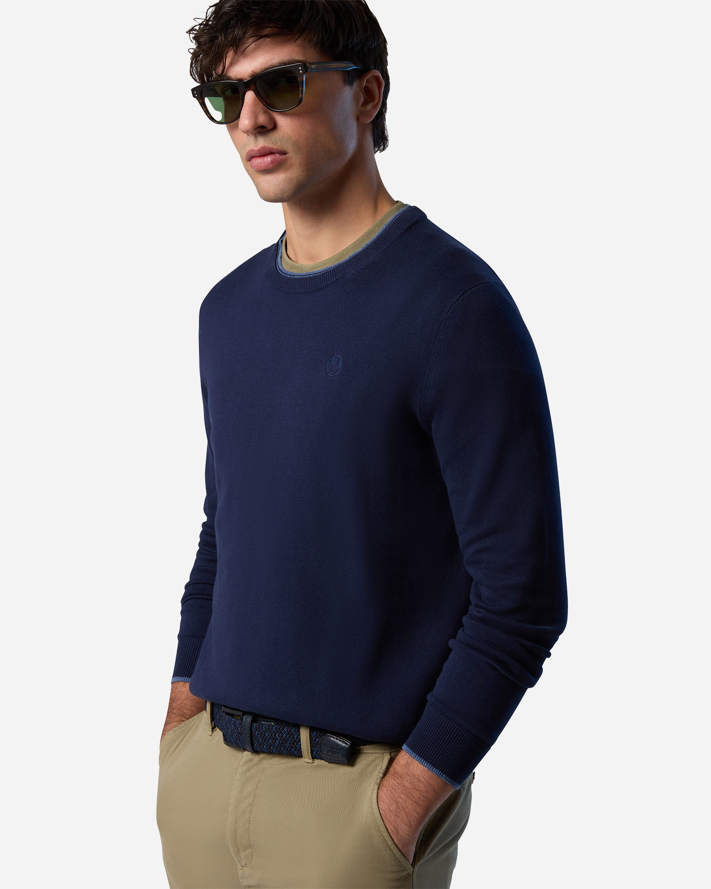 Maglione NORTH SAILS BASIC M - Blu - 3 | Cisalfa Sport