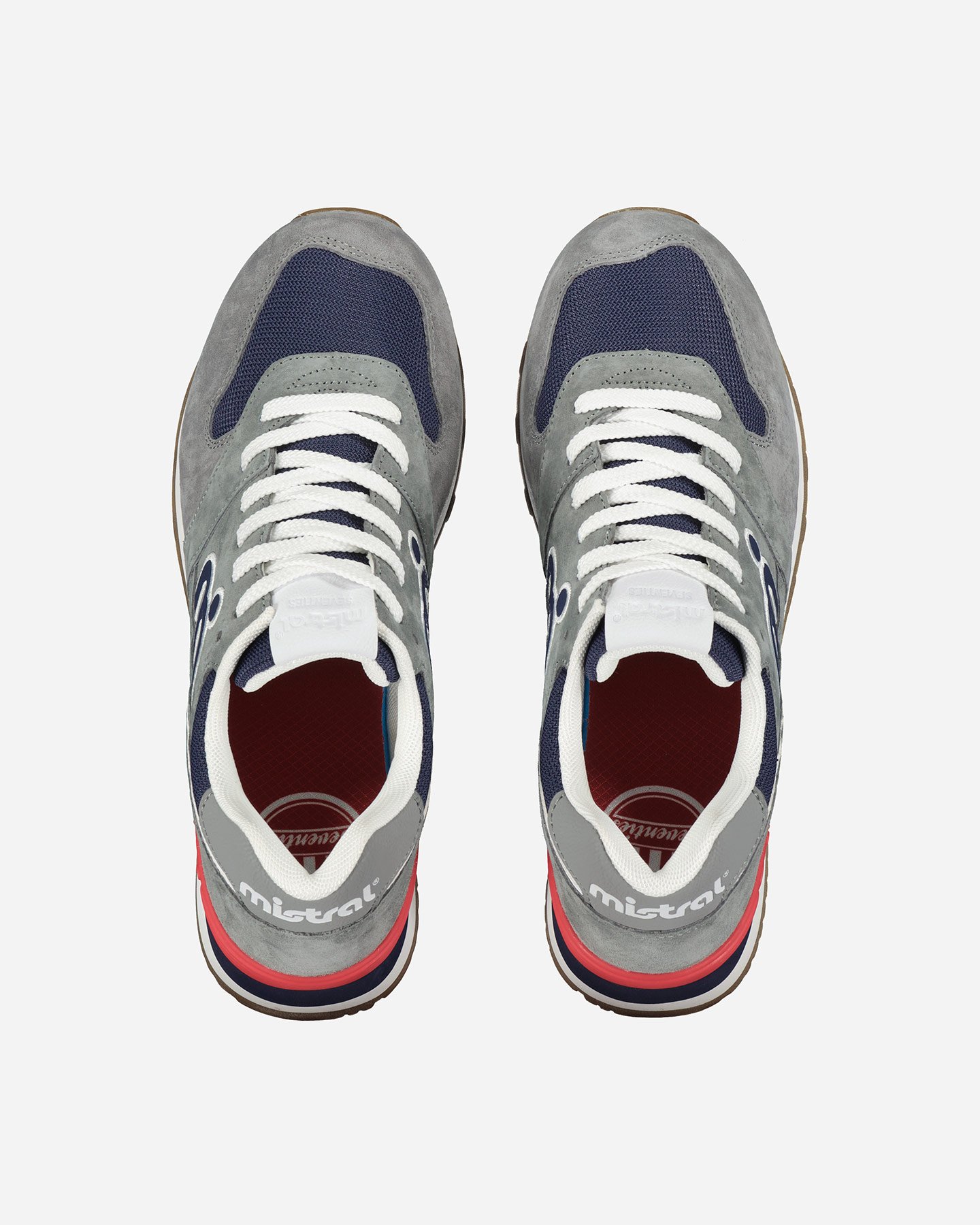 Scarpe sneakers MISTRAL SEVENTIES M - Grigio - 4 | Cisalfa Sport