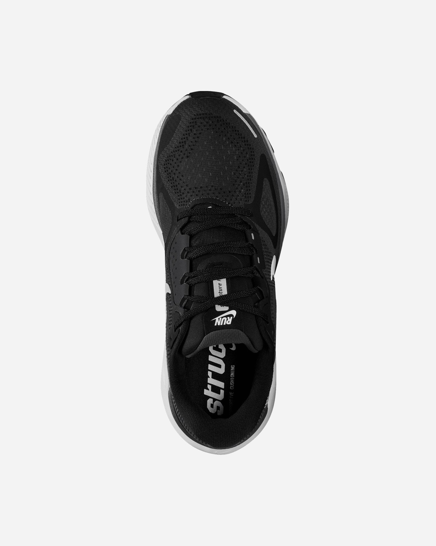 Scarpe running NIKE STRUCTURE PLUS W - Nero - 2 | Cisalfa Sport