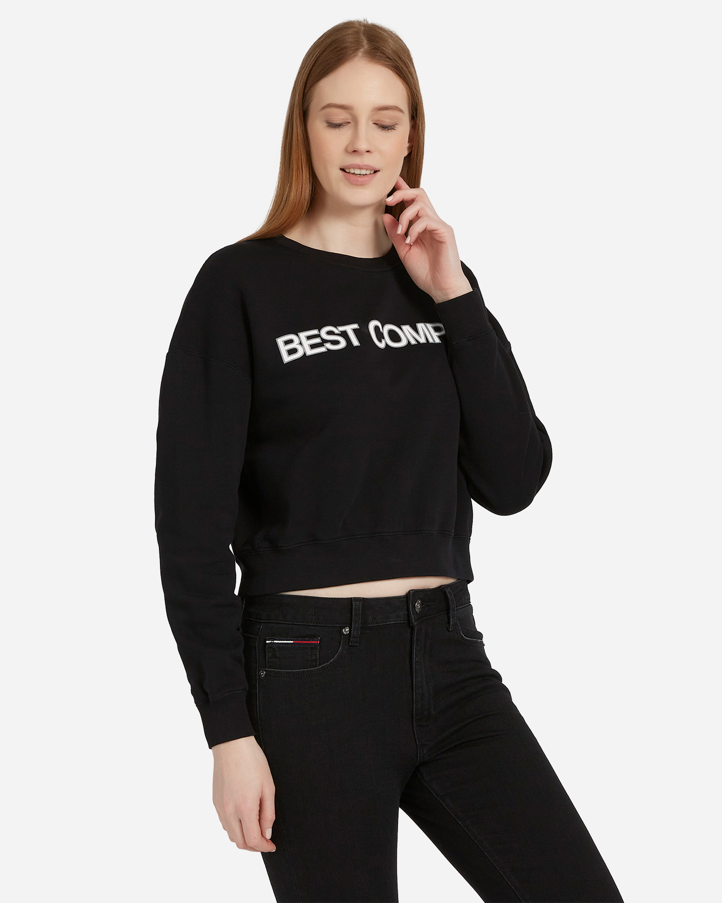 Felpa BEST COMPANY NEW LETTERING W - 3 | Cisalfa Sport