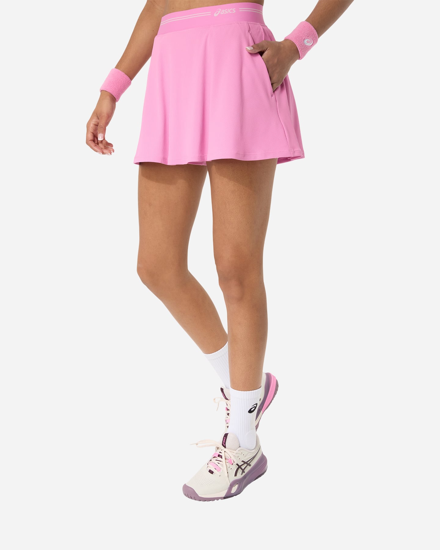 Bottom tennis ASICS GAME SKIRT W - Rosa - 2 | Cisalfa Sport