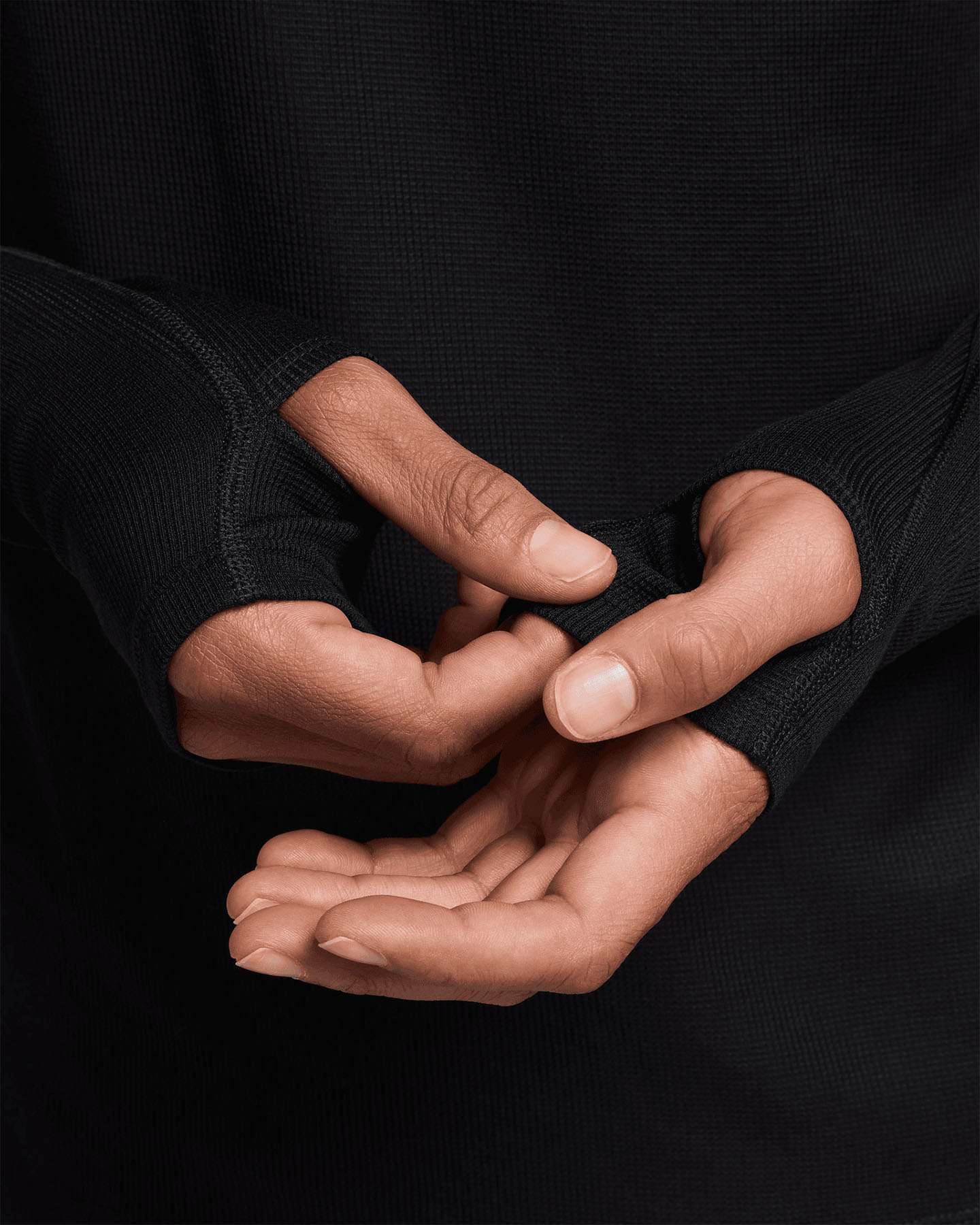 Maglia running NIKE TRAIL MIDLAYER LS M - Nero - 4 | Cisalfa Sport