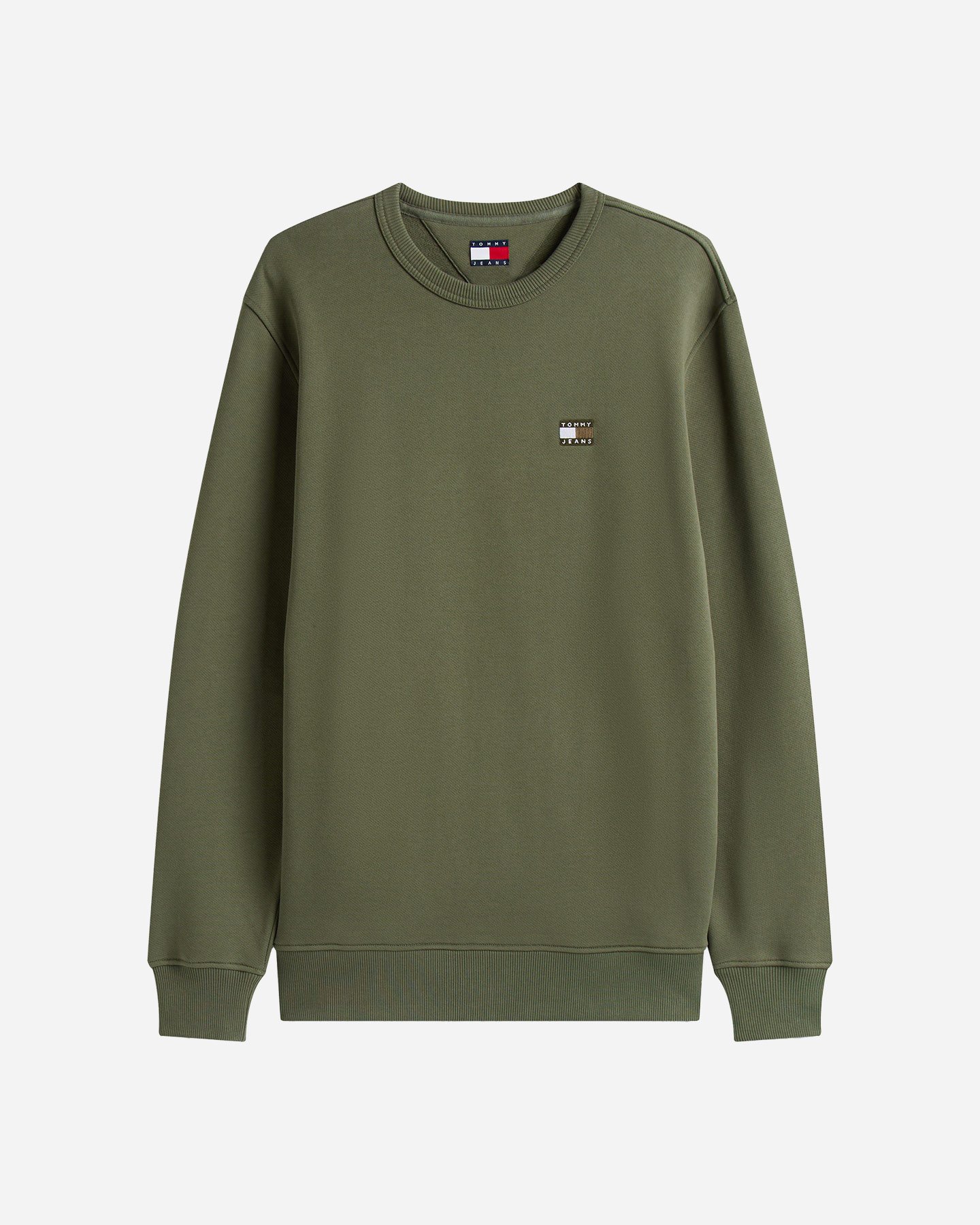 Felpa TOMMY HILFIGER BADGE M - Verde - 0 | Cisalfa Sport