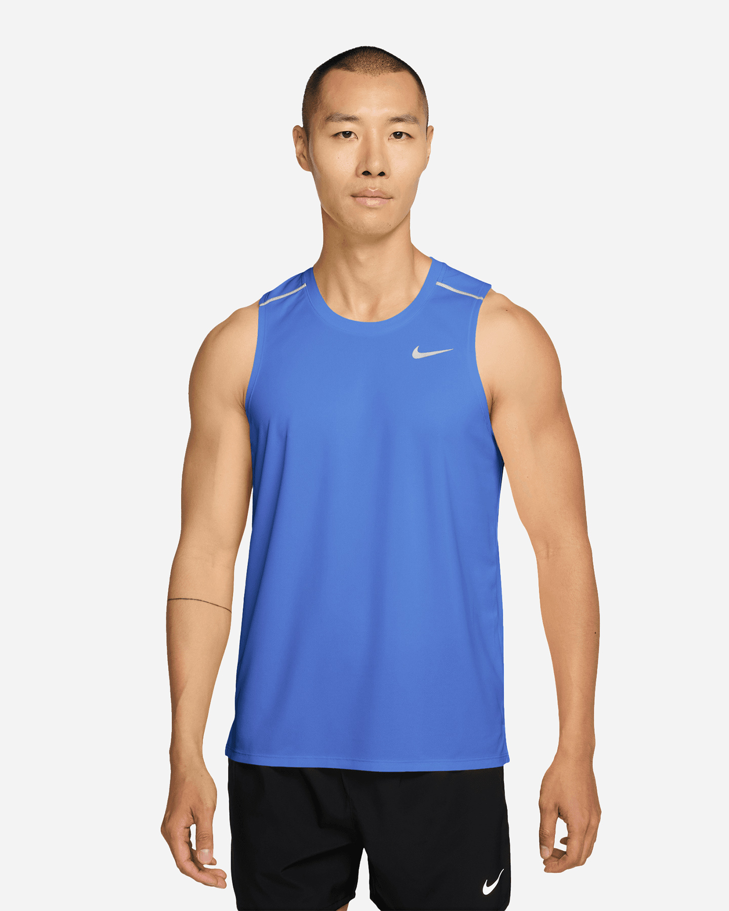 Canotta running NIKE MILER M - Blu - 0 | Cisalfa Sport