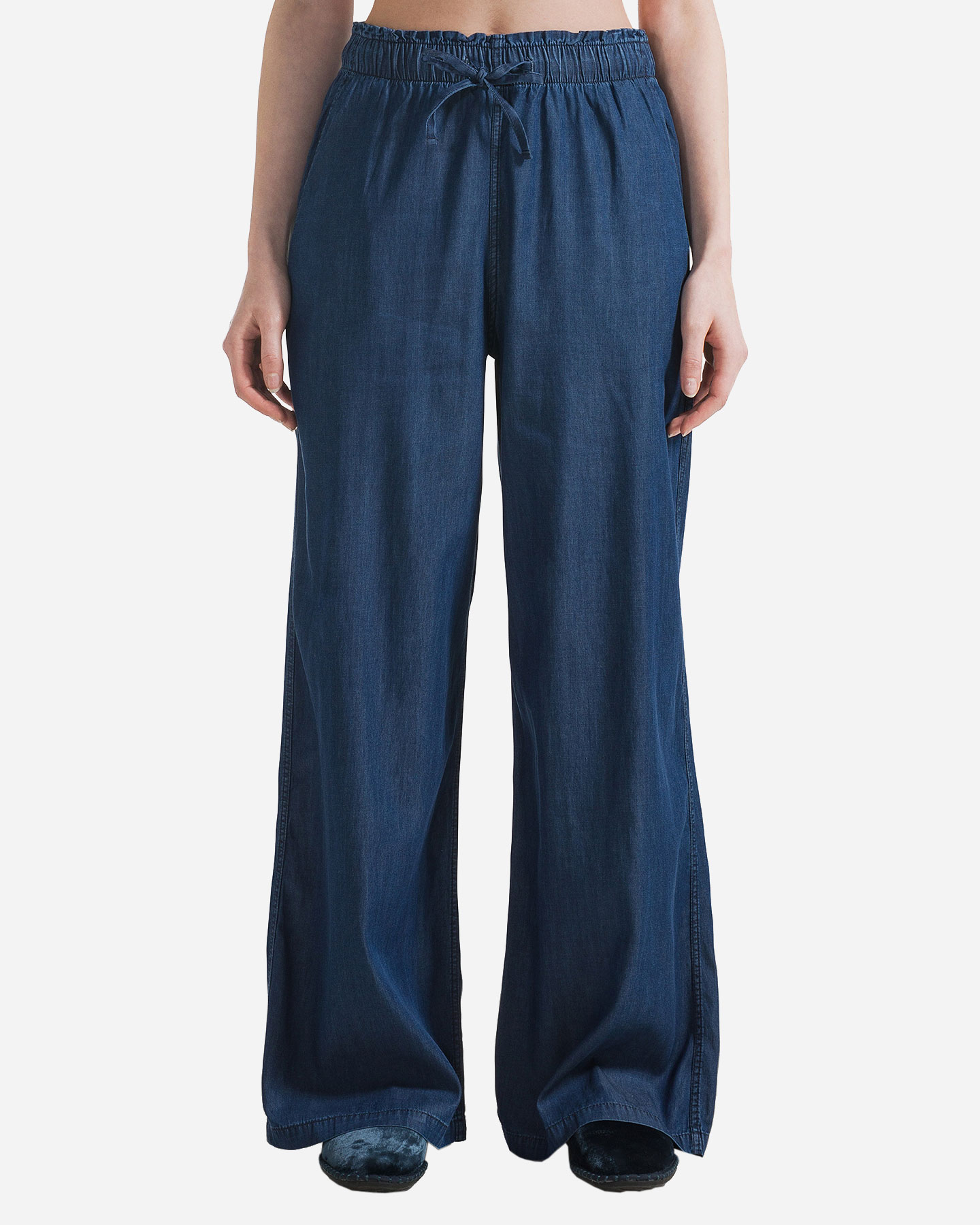 Pantalone DEHA PALAZZO W - Blu - 2 | Cisalfa Sport