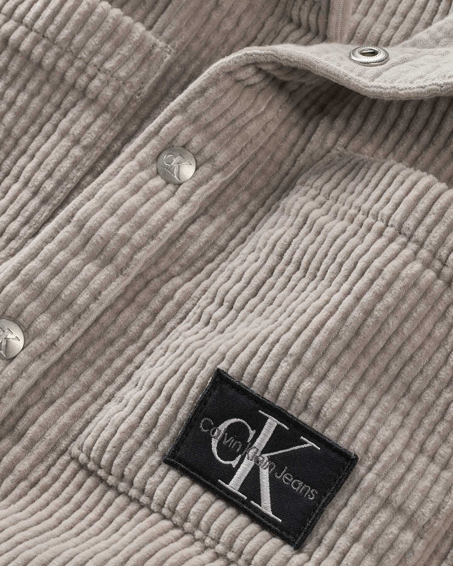 Camicia CALVIN KLEIN JEANS OVER JR - Beige - 1 | Cisalfa Sport