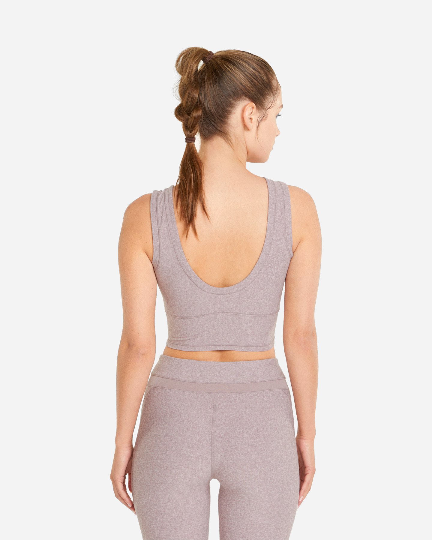 Canotta training PUMA STUDIO YOGINI LUXE CROP W - Rosa - 3 | Cisalfa Sport