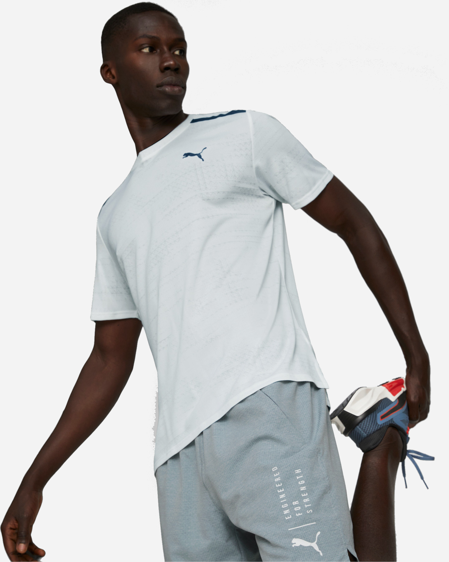 Pantalone training PUMA ULTRAWEAVE 7" M - Grigio - 2 | Cisalfa Sport