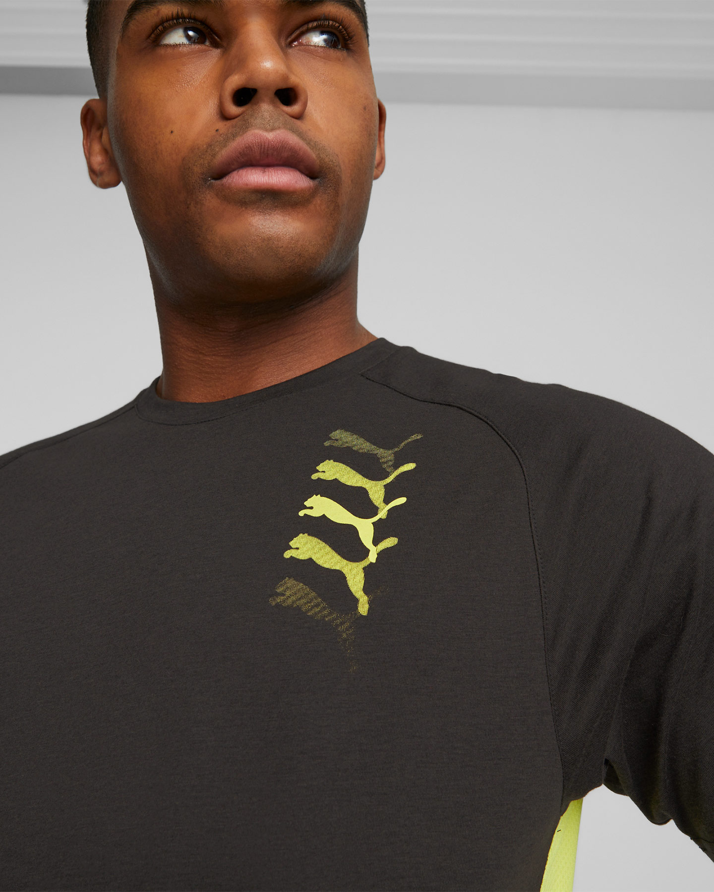 T-shirt training PUMA FIT TRIBLEND M - Nero - 4 | Cisalfa Sport